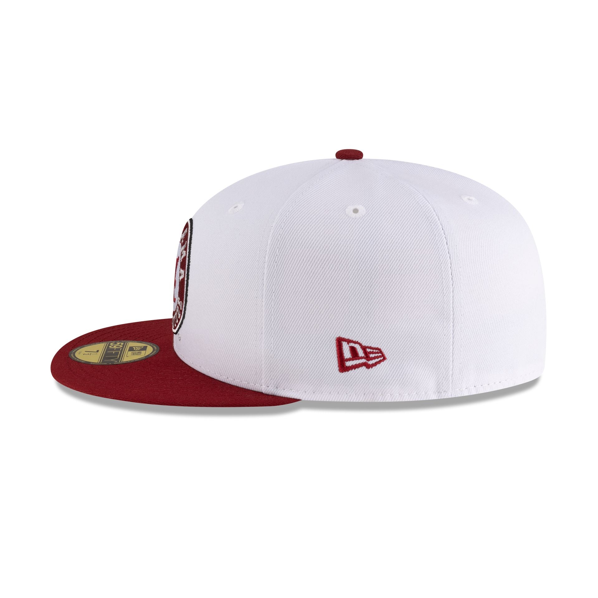 Alabama Crimson Tide White 59FIFTY Fitted - Image 5
