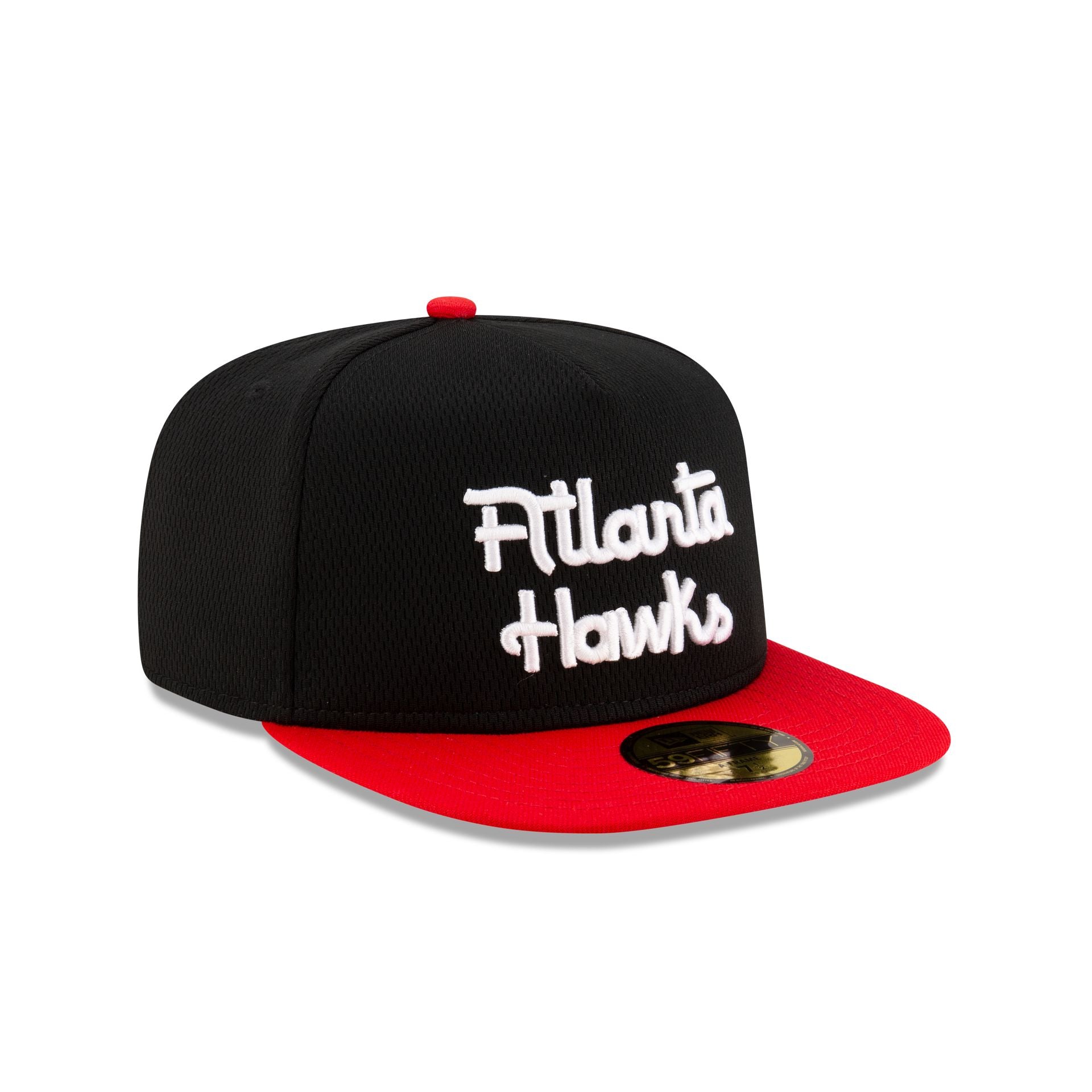 Atlanta Hawks Dashmark Mesh 59FIFTY A-Frame Fitted Hat - Image 3