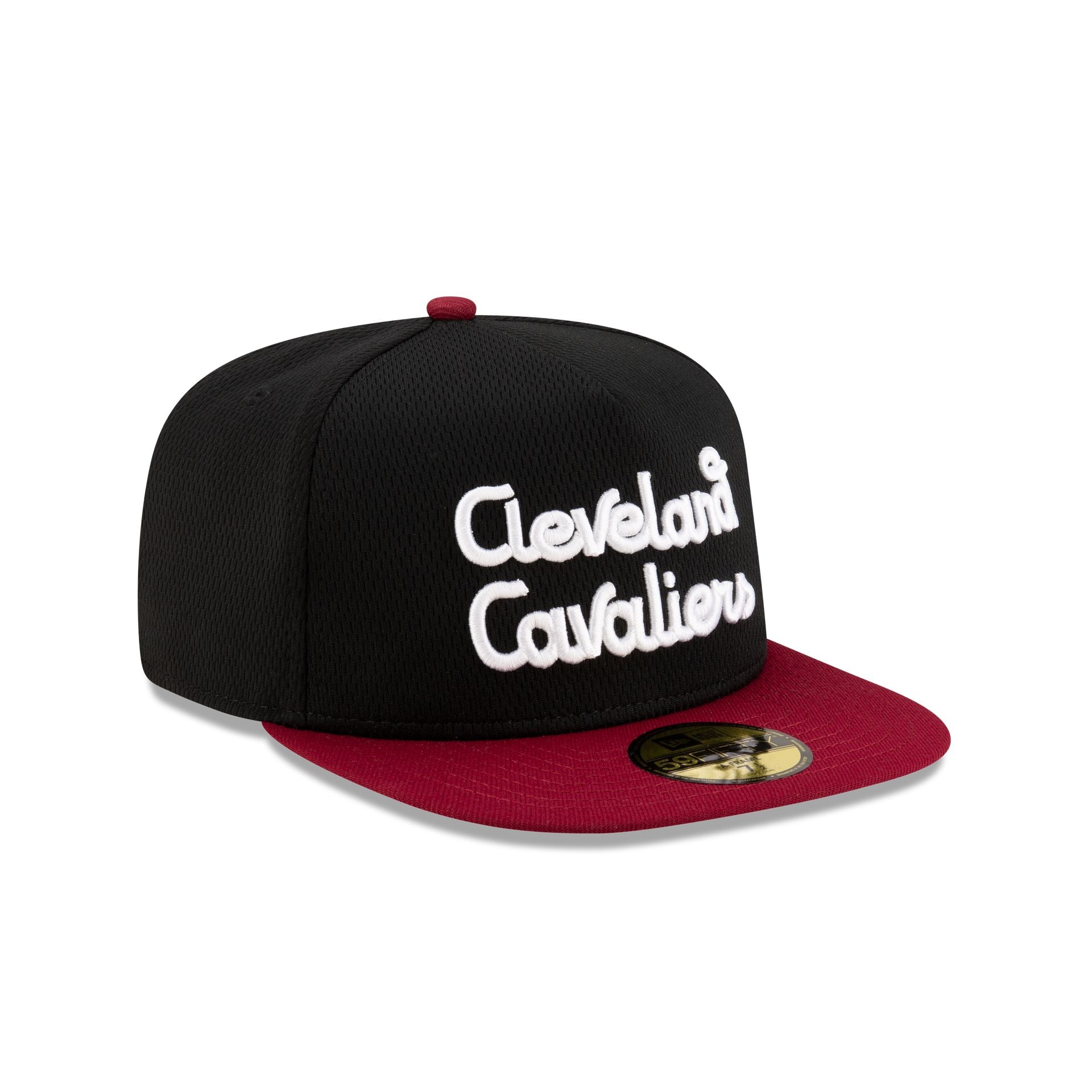 Cleveland Cavaliers Dashmark Mesh 59FIFTY A-Frame Fitted Hat - Image 3