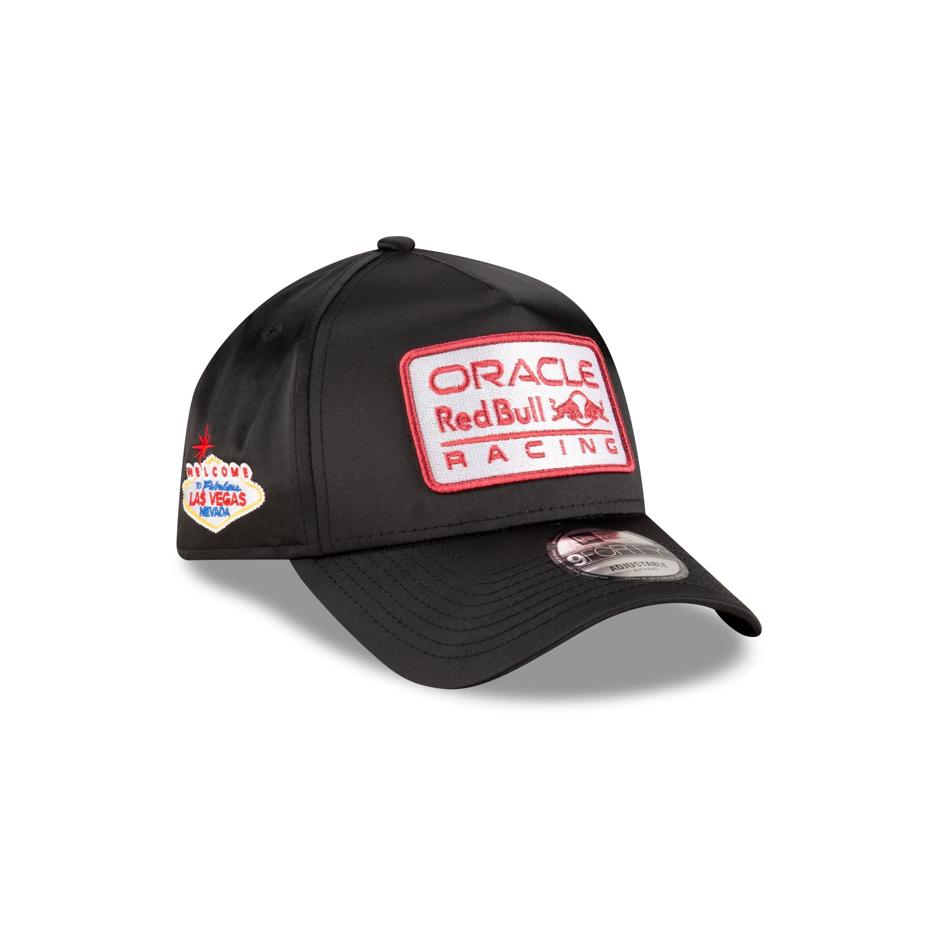 Oracle Red Bull Racing Satin 9FORTY A-Frame Snapback Hat - Image 3