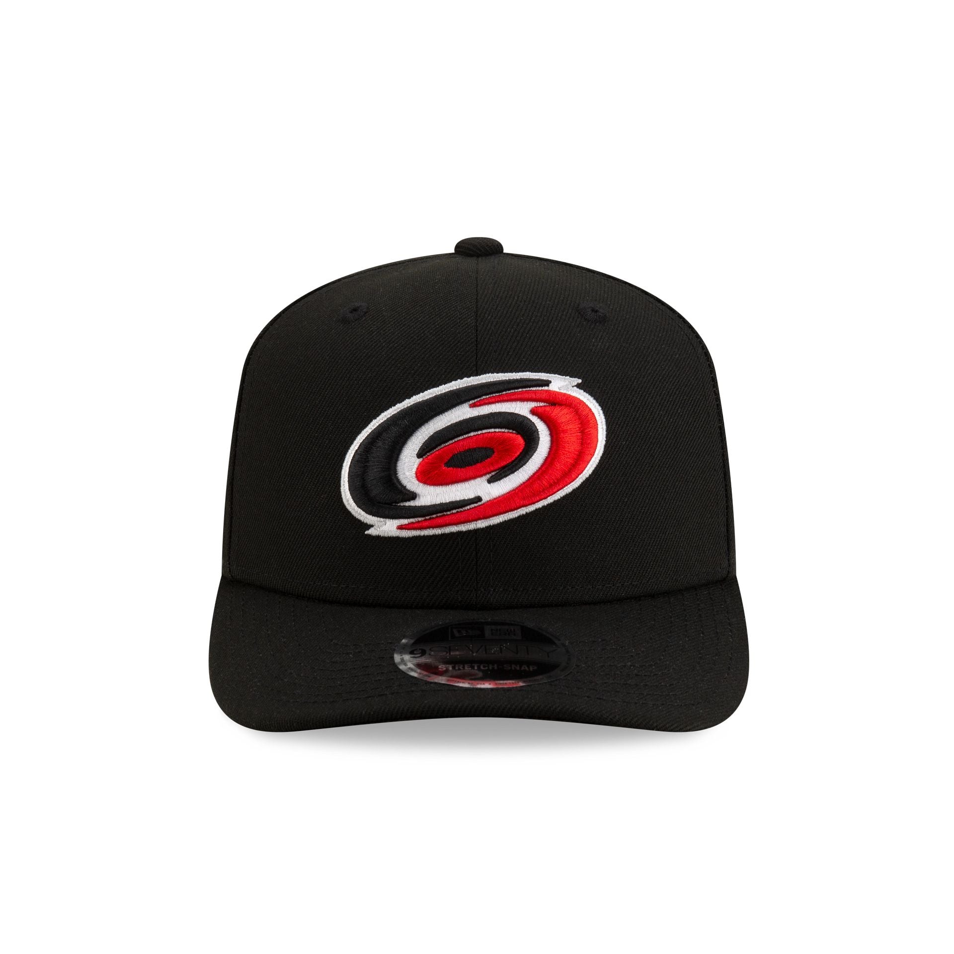 Carolina Hurricanes Black 9SEVENTY Stretch-Snap Hat - Image 2