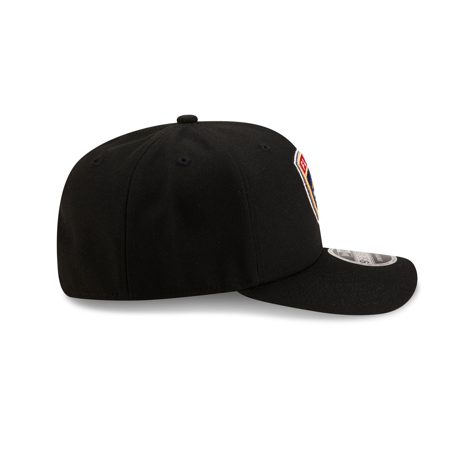 Florida Panthers Black 9SEVENTY Stretch-Snap Hat - Image 5