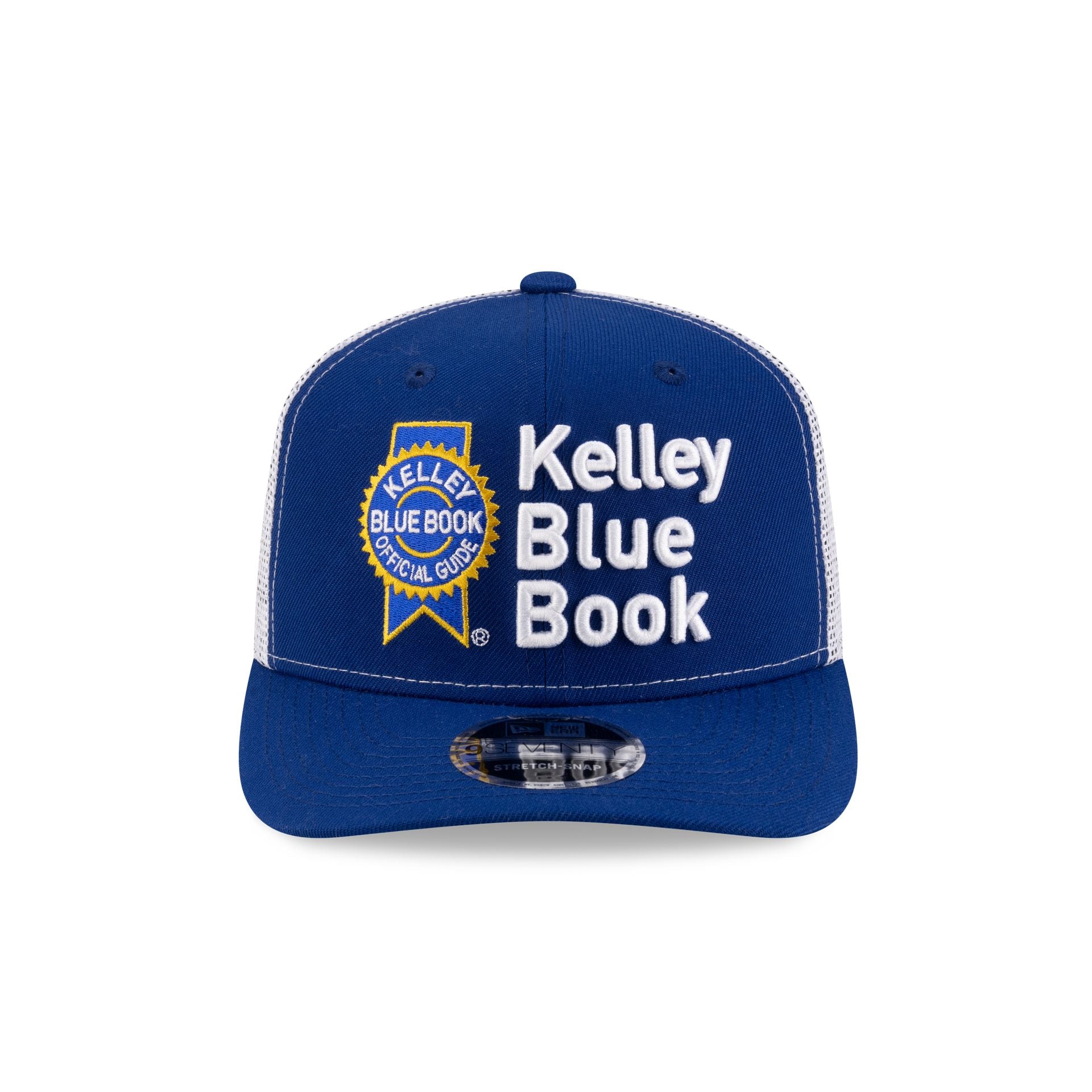 Hendrick Motorsports Chase Elliott Kelly Blue Book Partner 9SEVENTY Stretch-Snap Trucker Hat - Image 2