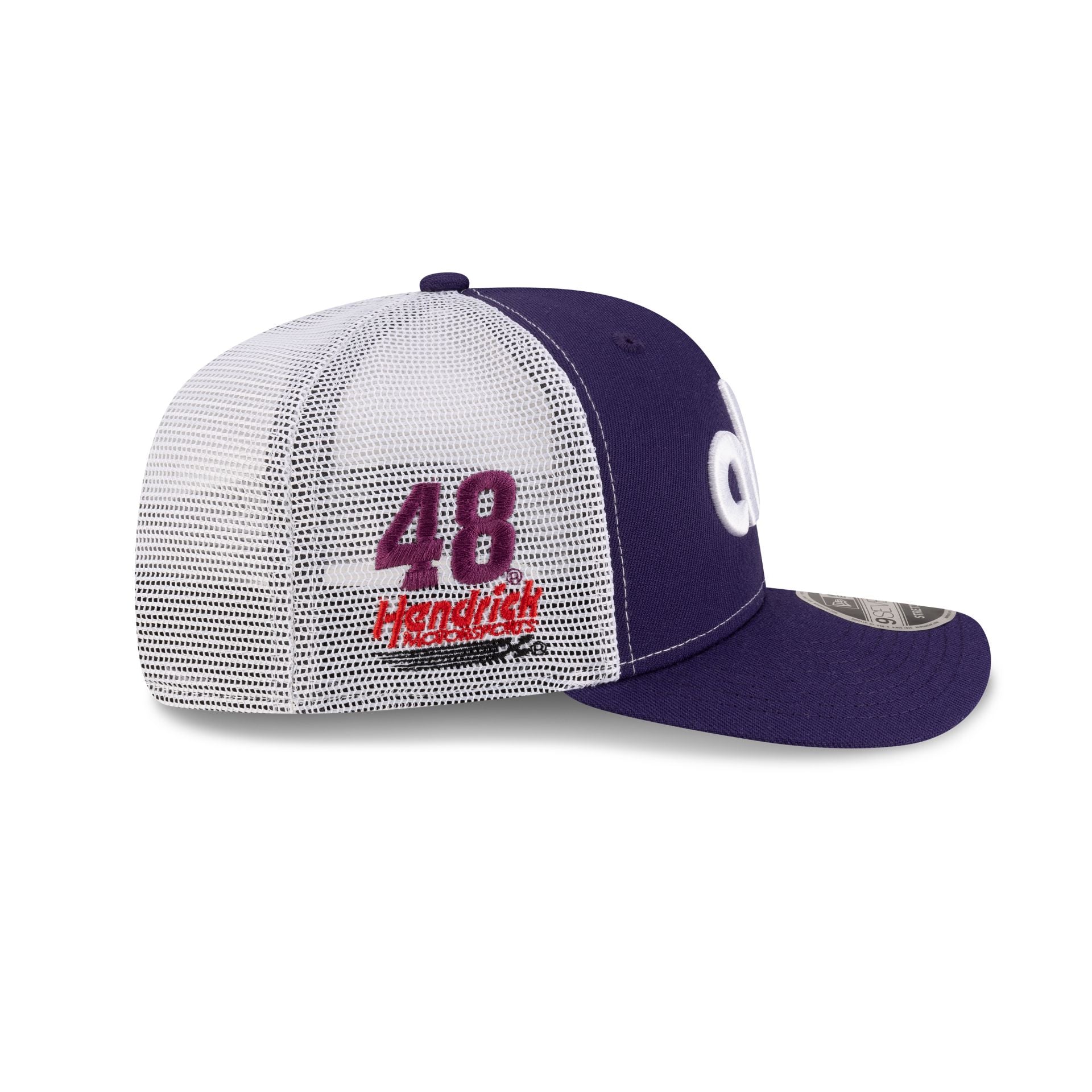 Hendrick Motorsports Alex Bowman Ally Partner 9SEVENTY Stretch-Snap Trucker Hat - Image 4