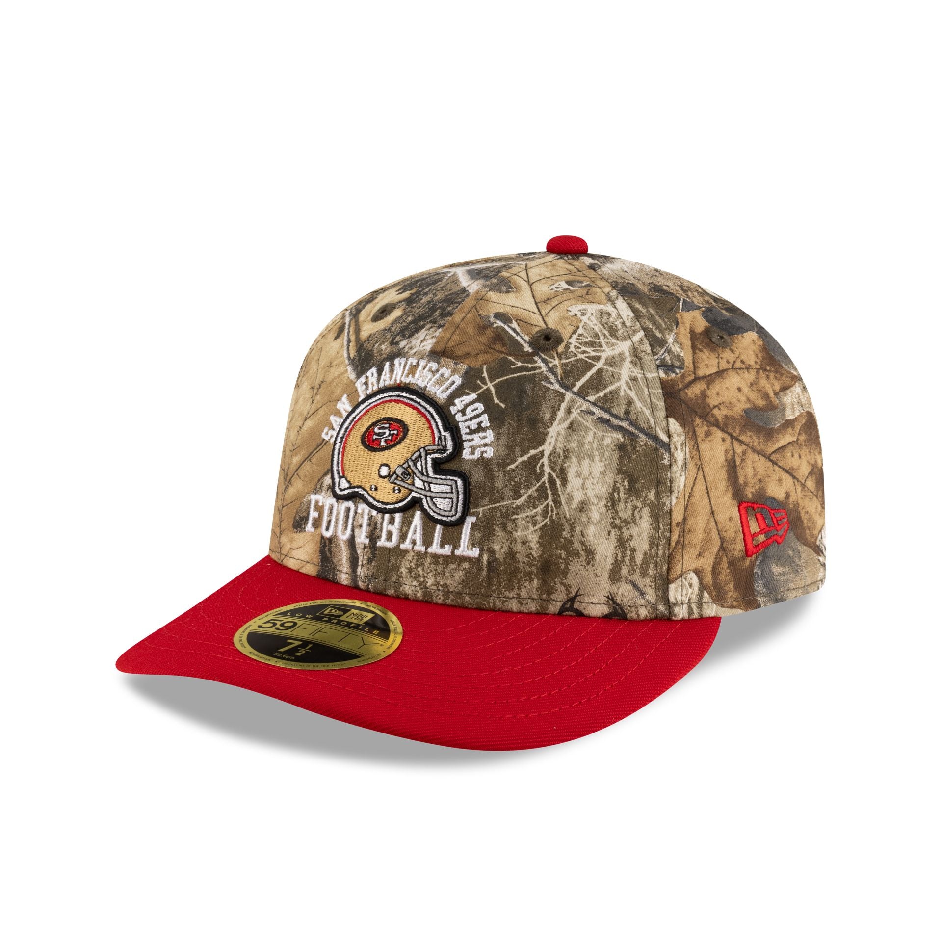 Just Caps Realtree San Francisco 49ers Low Profile 59FIFTY Fitted Hat - Image 3