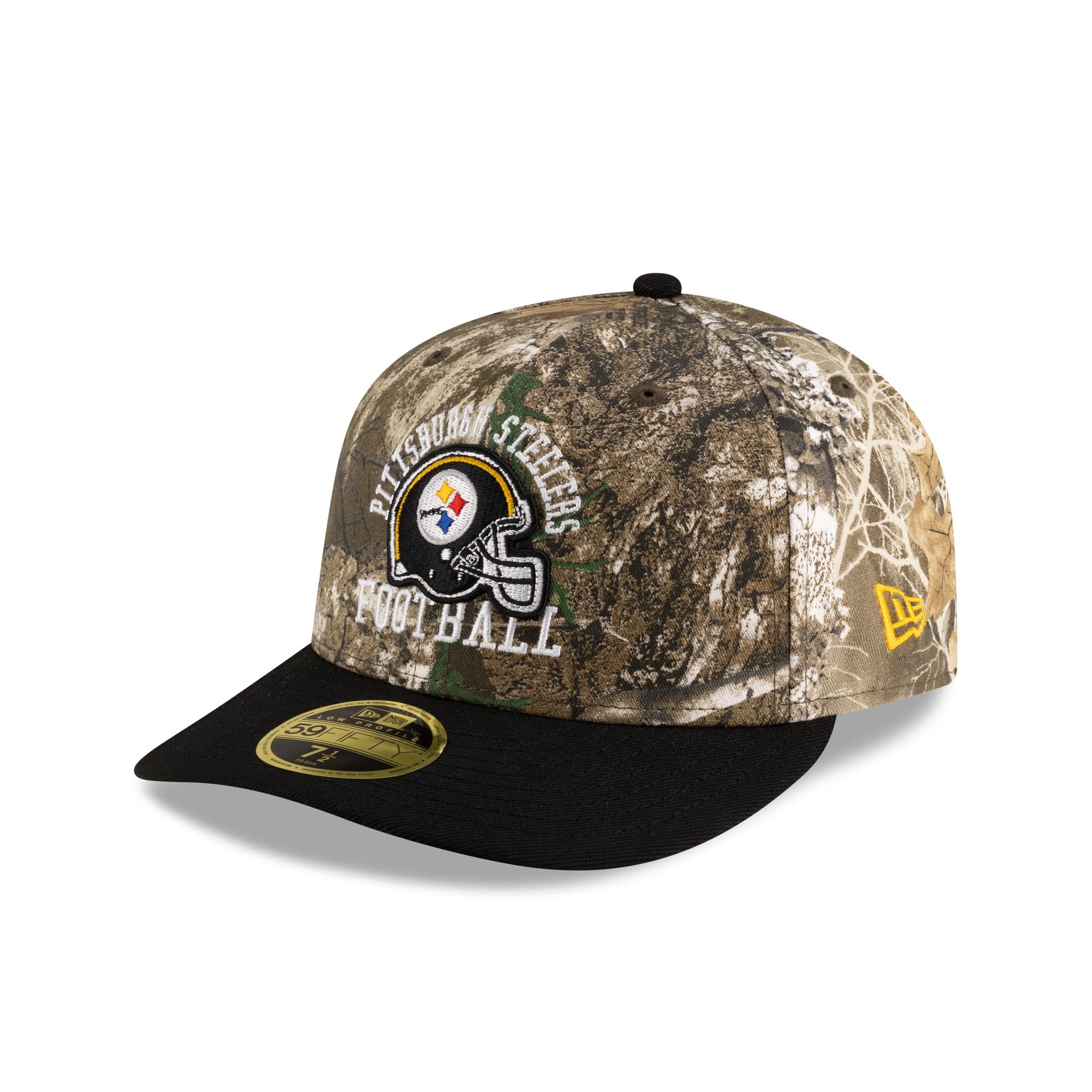 Just Caps Realtree Pittsburgh Steelers Low Profile 59FIFTY Fitted Hat - Image 3