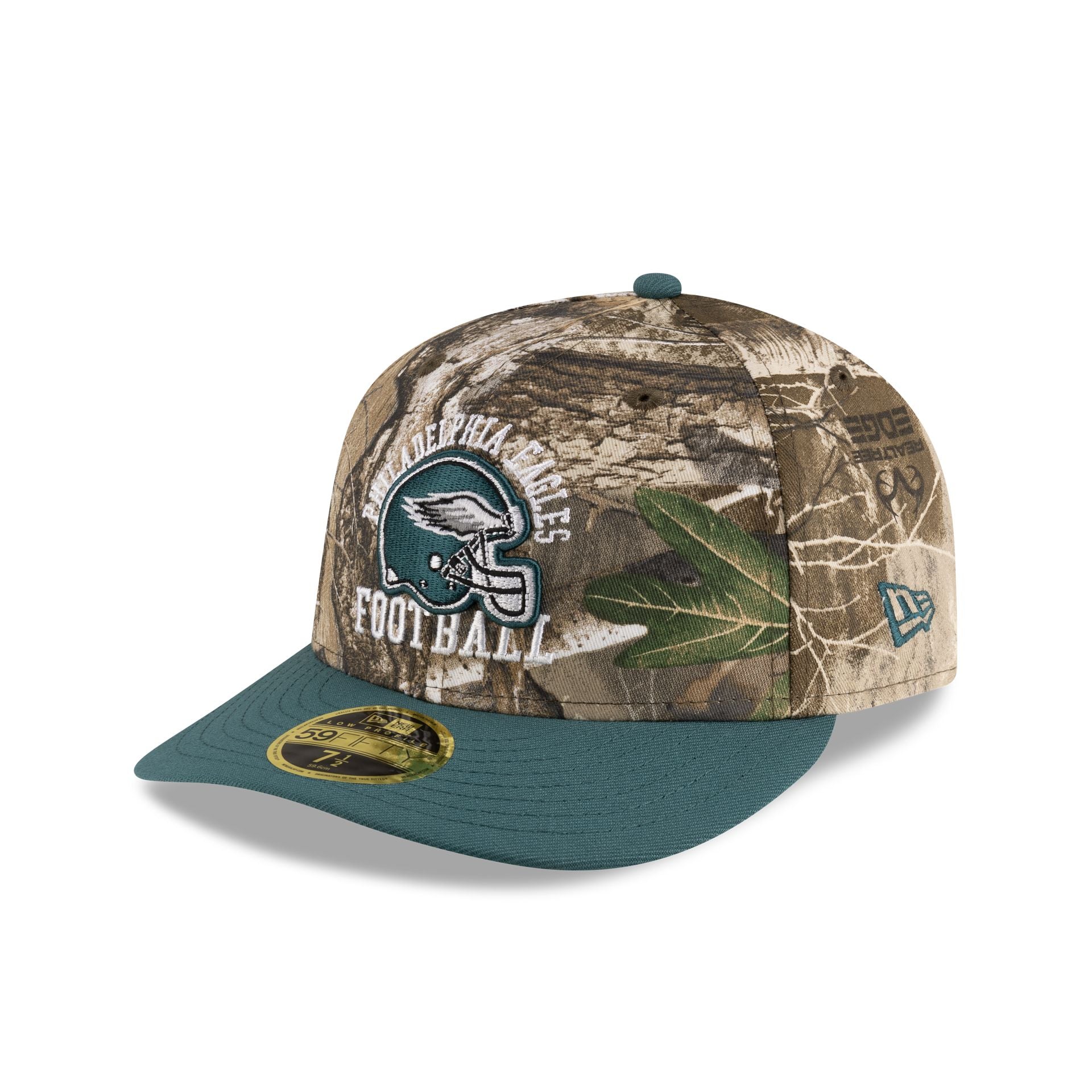 Just Caps Realtree Philadelphia Eagles Low Profile 59FIFTY Fitted Hat - Image 3