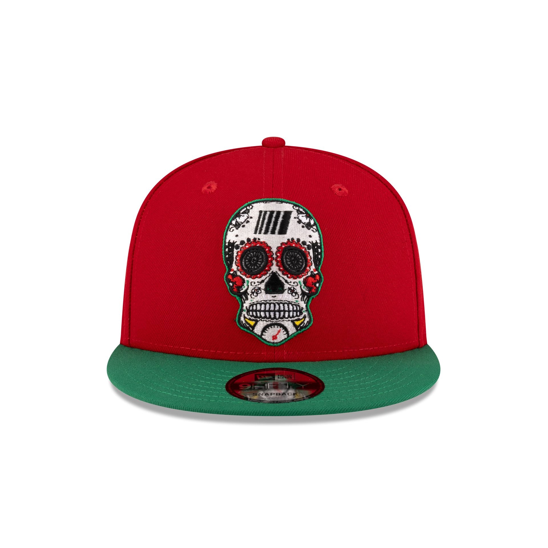 NASCAR Classics Mexico City Race Sugar Skull 9FIFTY Snapback Hat - Image 2