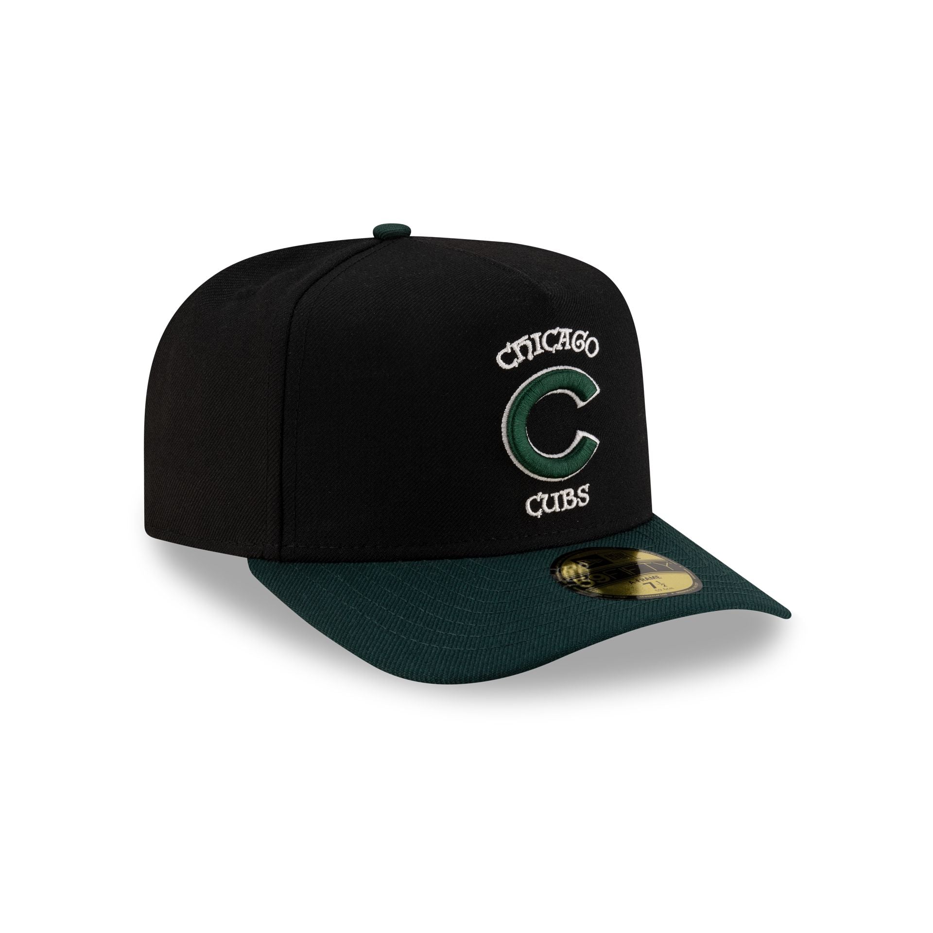 Just Caps St. Patrick's Day Chicago Cubs 59FIFTY A-Frame Fitted Hat - Image 3