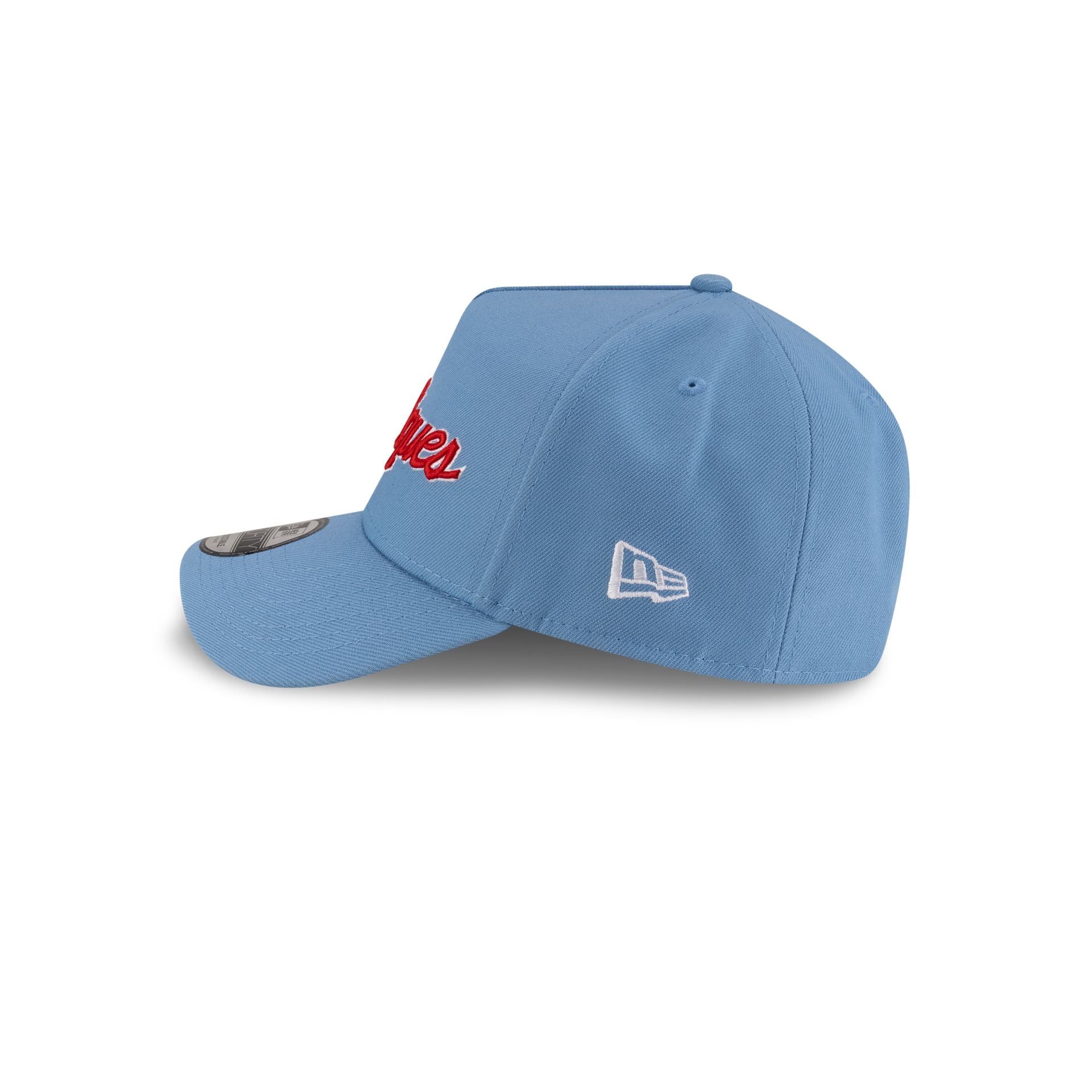 Quebec Nordiques Sky Blue 9FORTY A-Frame Snapback Hat - Image 4