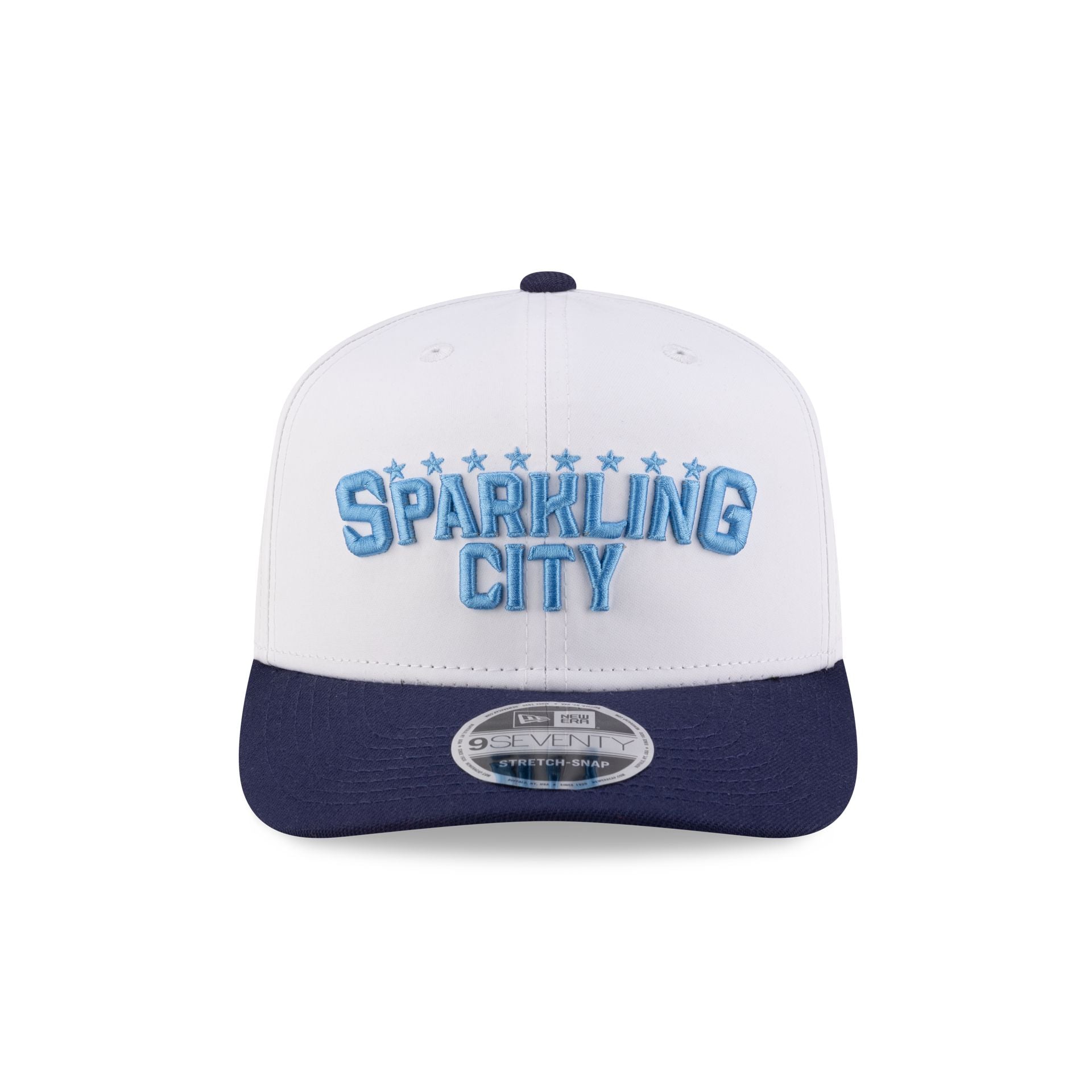 Corpus Cristi Hooks Optic White 9SEVENTY Stretch-Snap Hat - Image 2