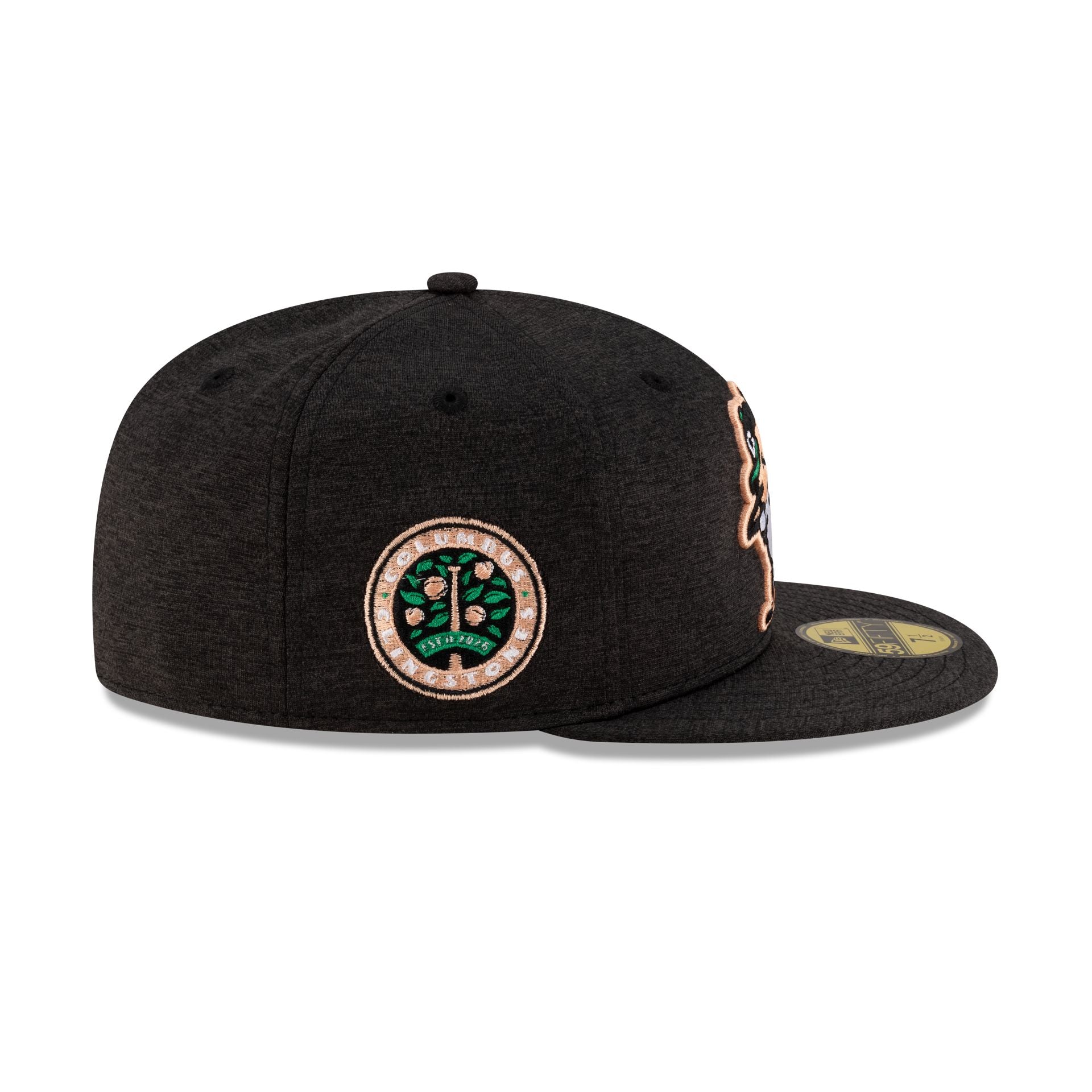 Columbus Clingstones Shadow Tech Black 59FIFTY Fitted Hat - Image 4