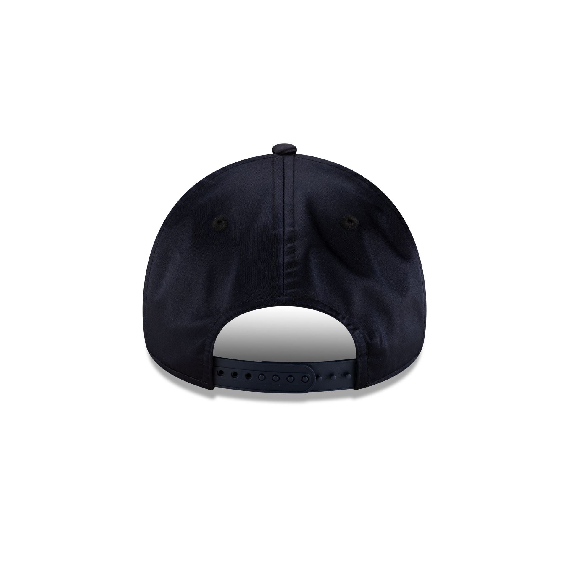 Hub City Spartanburgers Navy Satin 9FORTY A-Frame Snapback Hat - Image 6