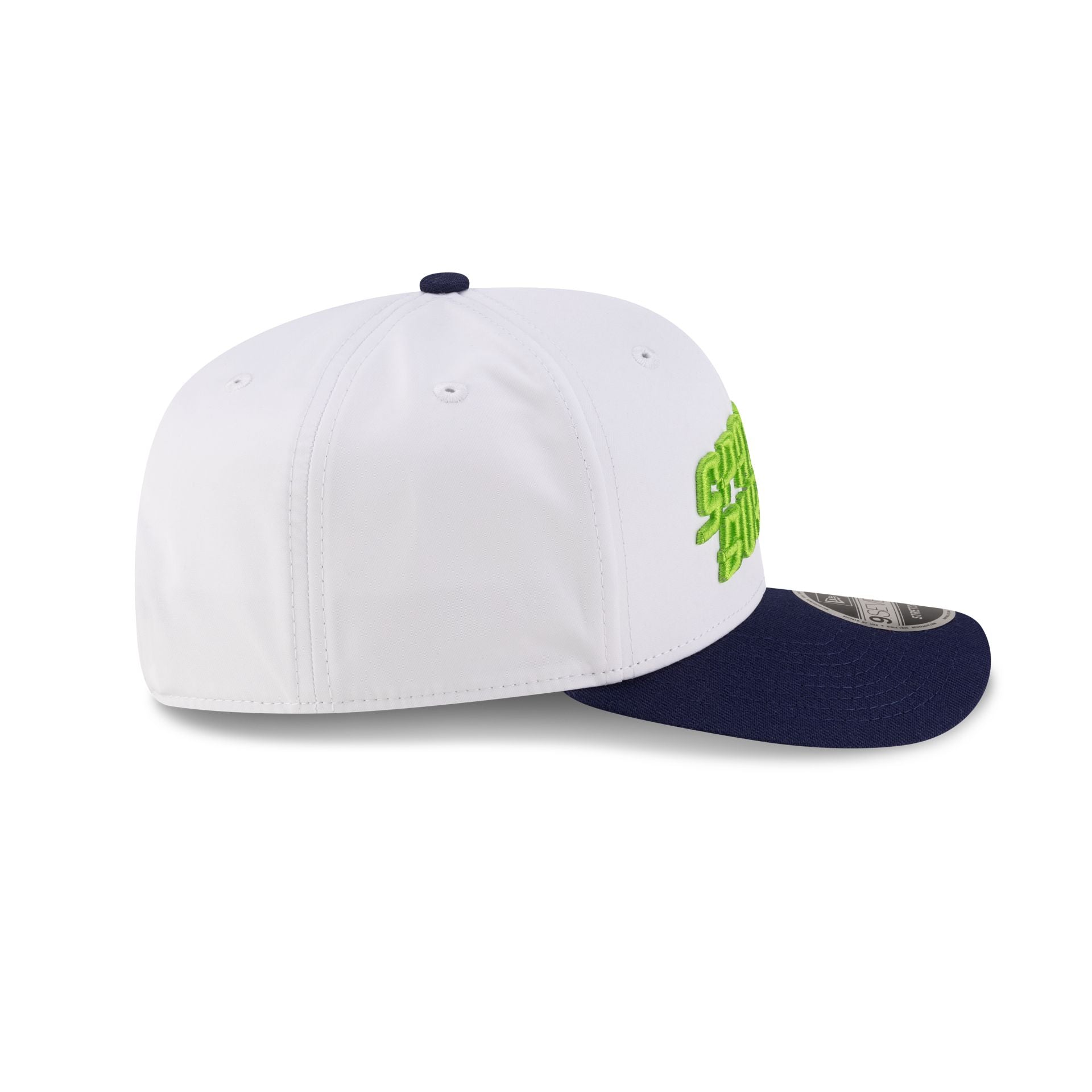 Hub City Spartanburgers Optic White 9SEVENTY Stretch-Snap Hat - Image 5
