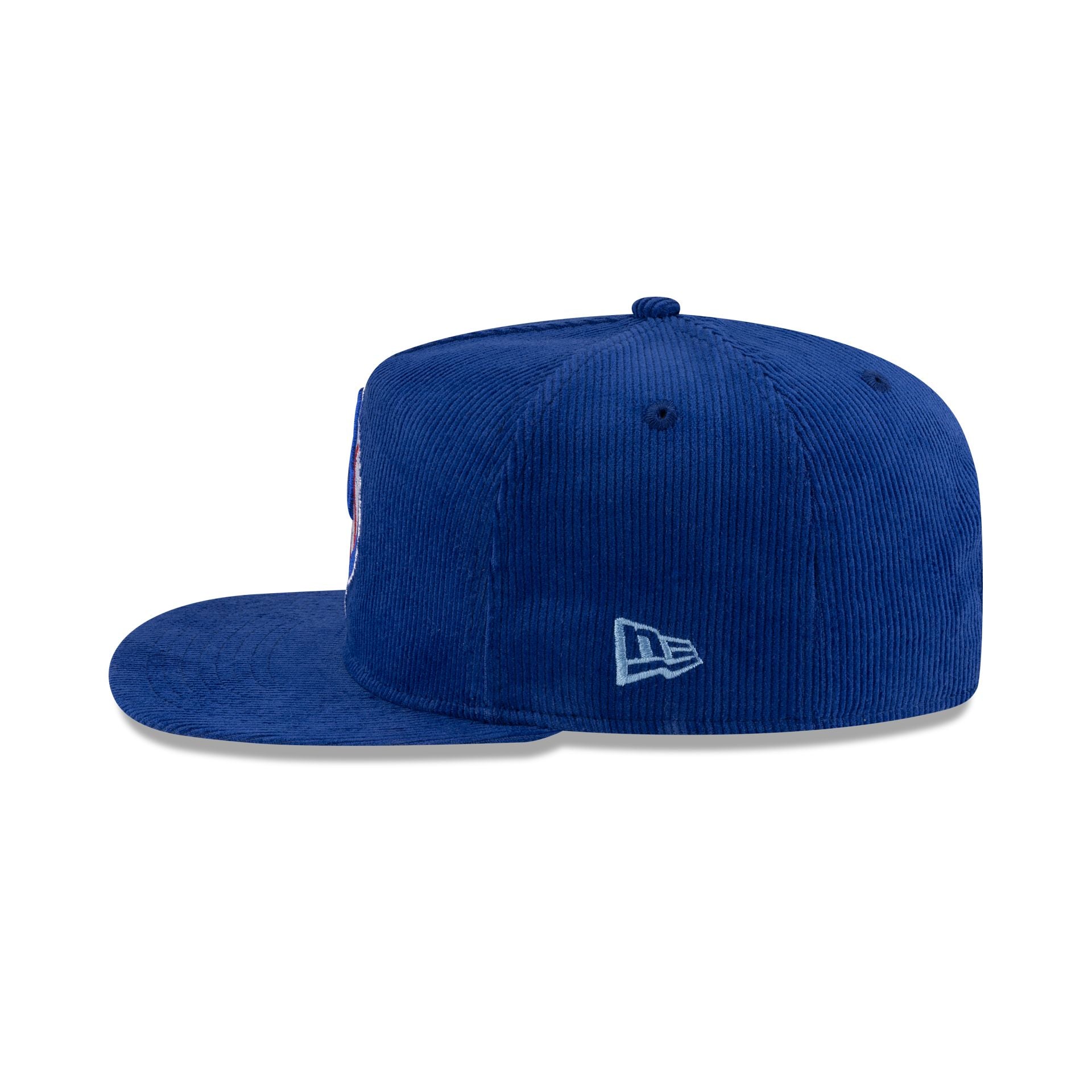 Oklahoma City Comets Light Royal Corduroy Golfer Hat - Image 4