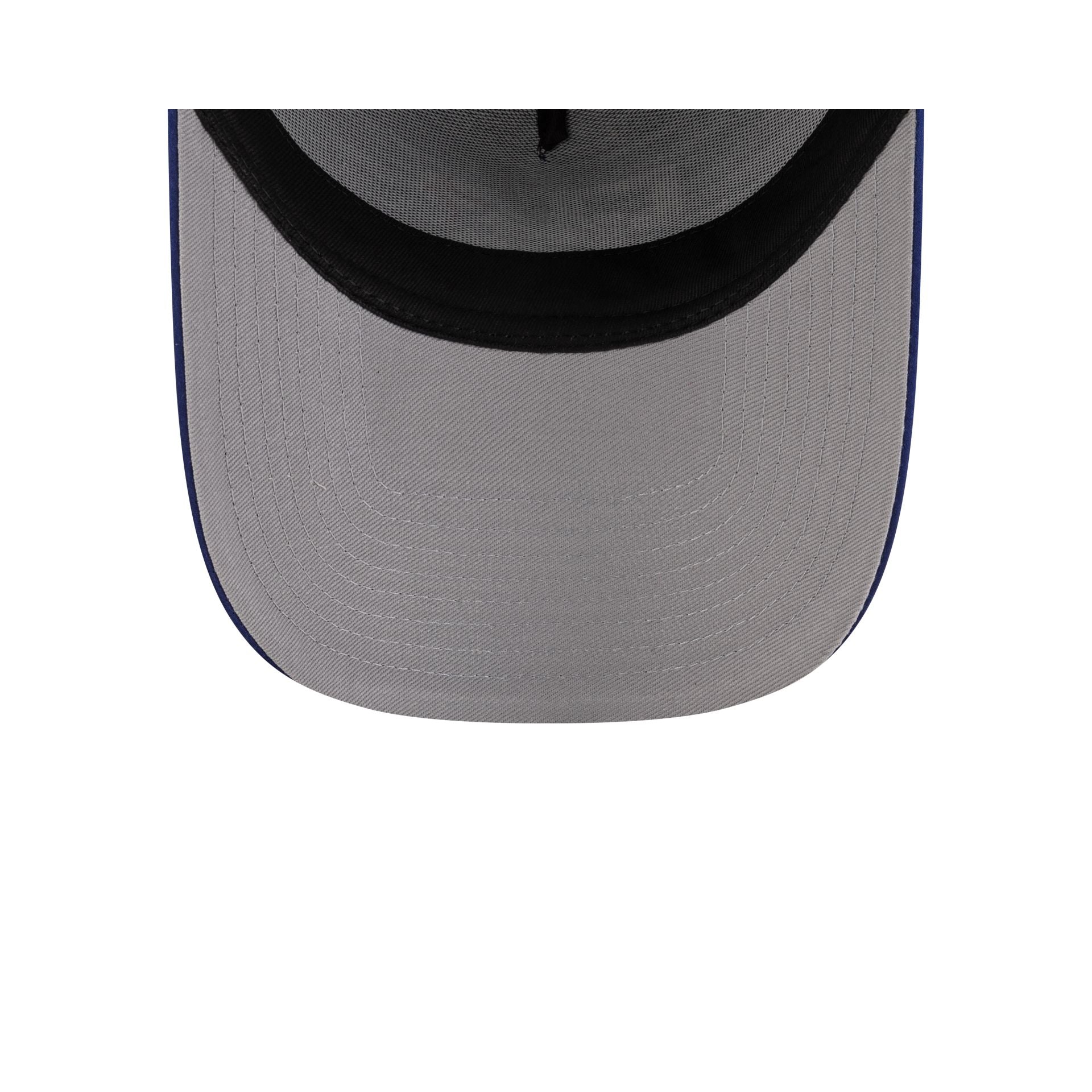 Oklahoma City Comets Dark Royal Satin 9FORTY A-Frame Snapback Hat - Image 7