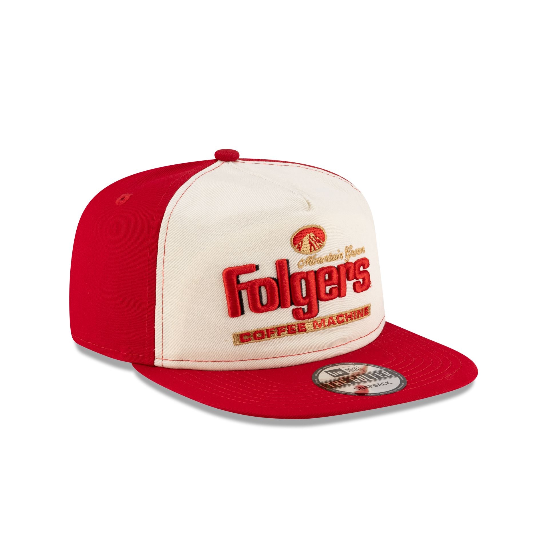 Hendrick Motorsports Tim Richmond #25 Folgers Scarlet Golfer Hat - Image 3