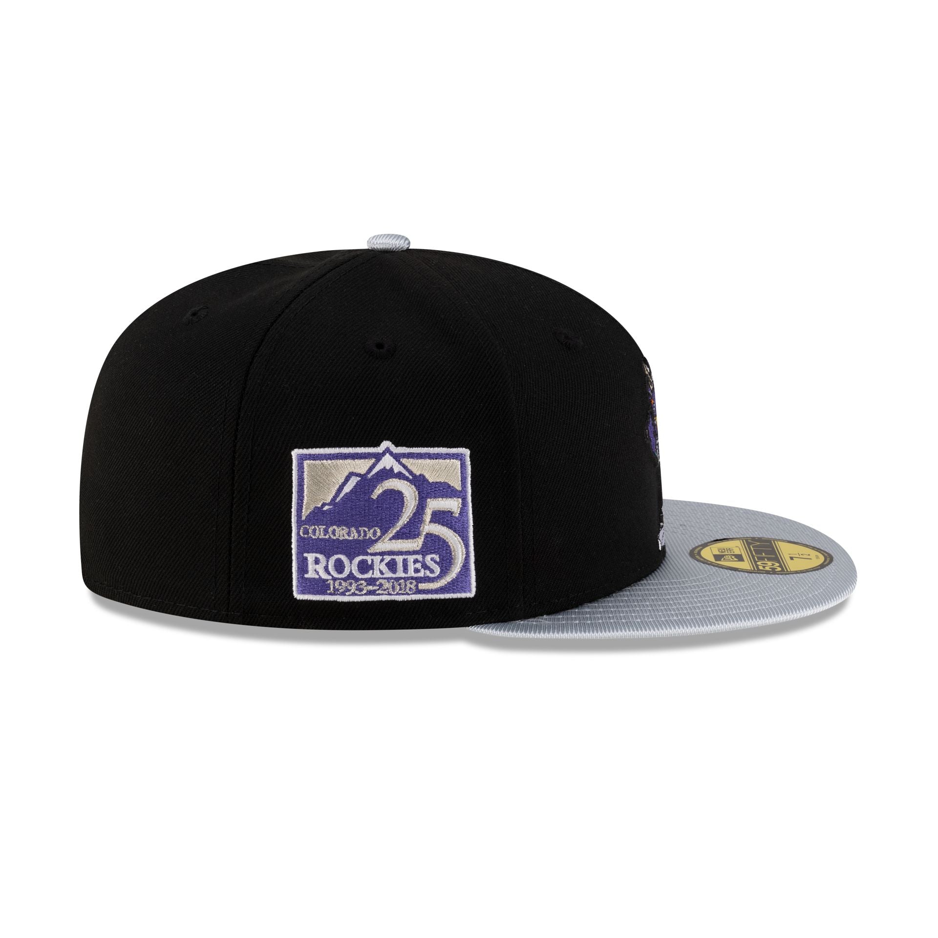 Colorado Rockies Mascot Black 59FIFTY Fitted Hat - Image 4