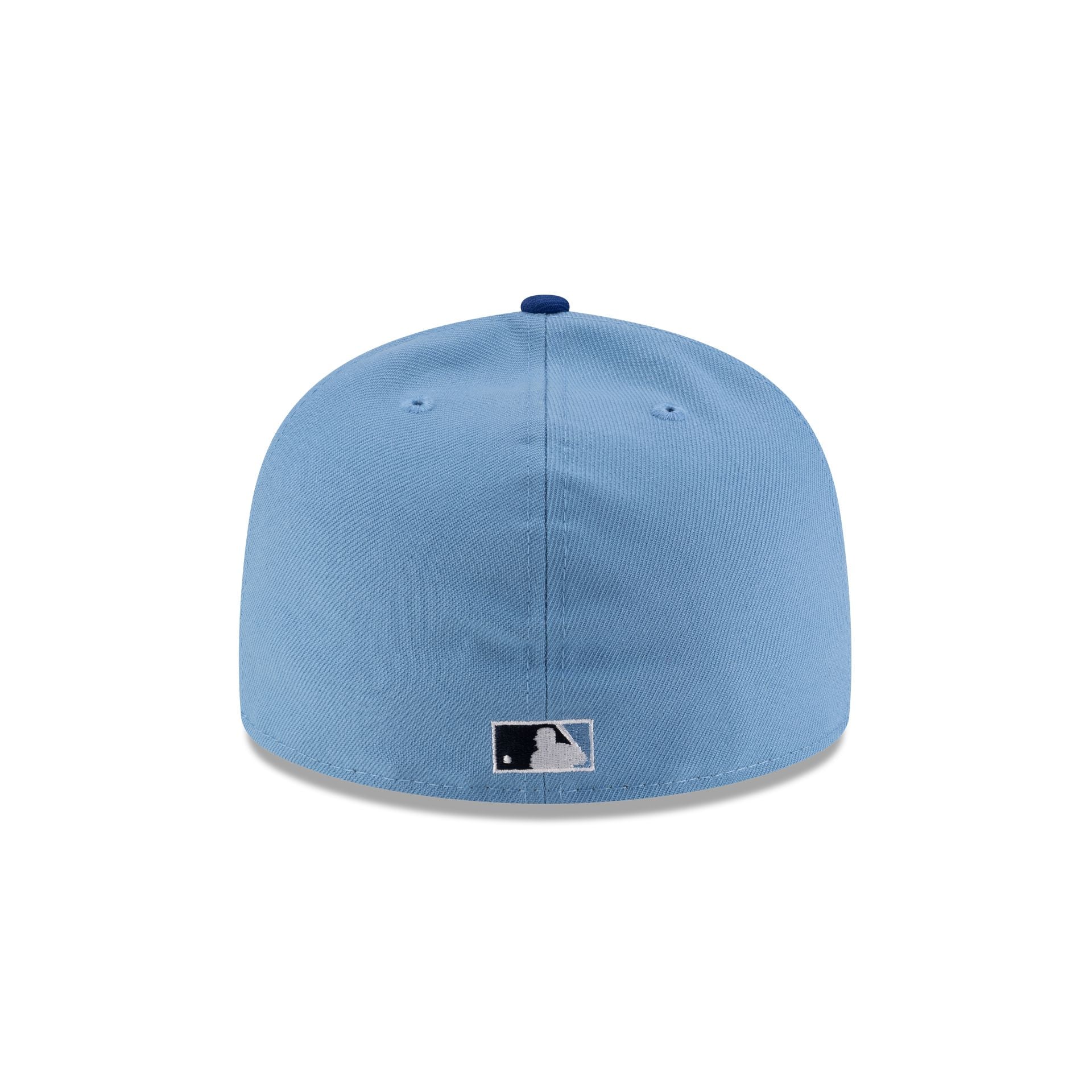 Just Caps Sky Blue Brooklyn Dodgers 59FIFTY A-Frame Fitted Hat - Image 6