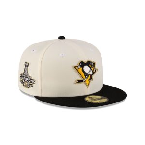 Just Caps Stanley Cup Champions Pittsburgh Penguins 59FIFTY Fitted Hat