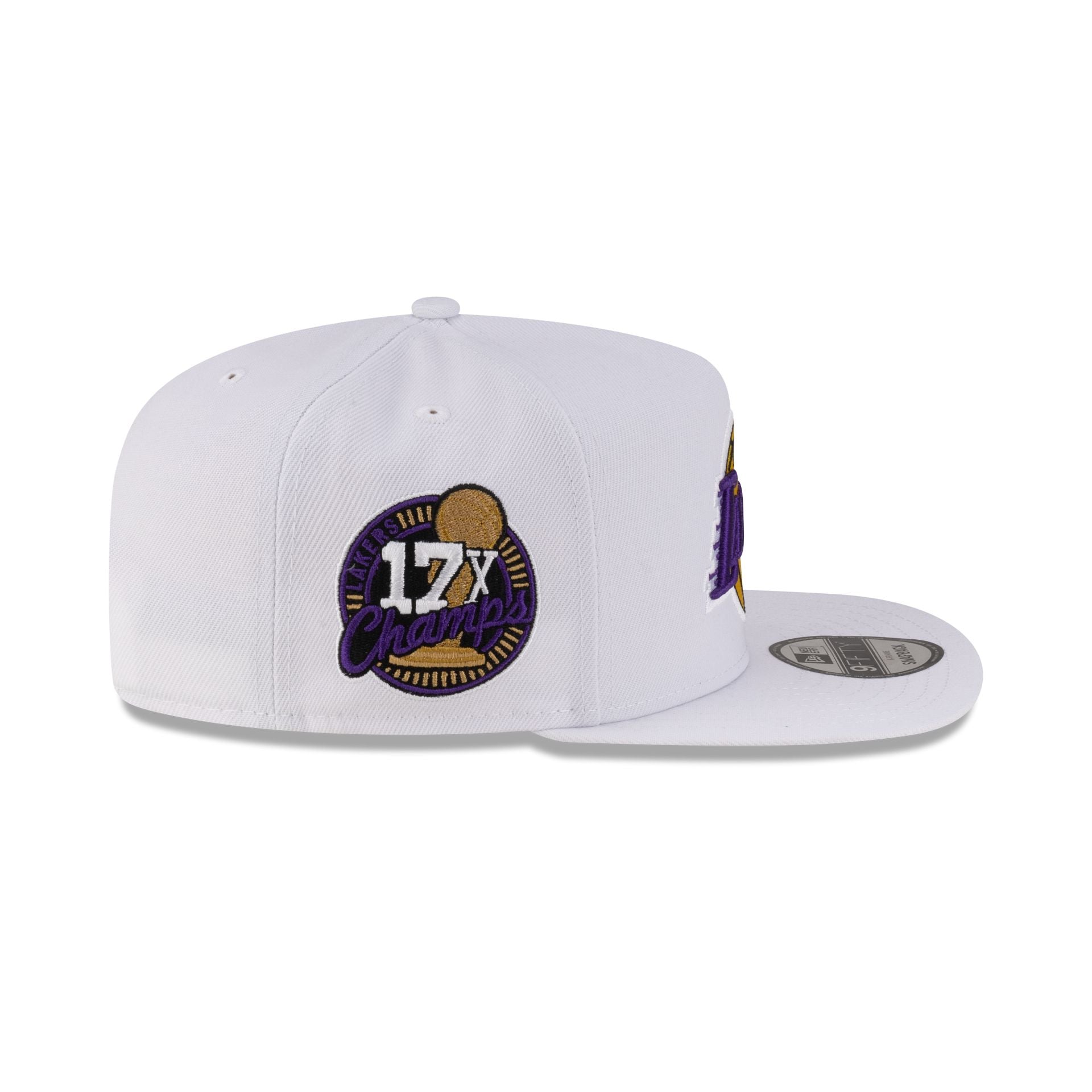 Los Angeles Lakers Champions 9FIFTY A-Frame Snapback Hat - Image 4