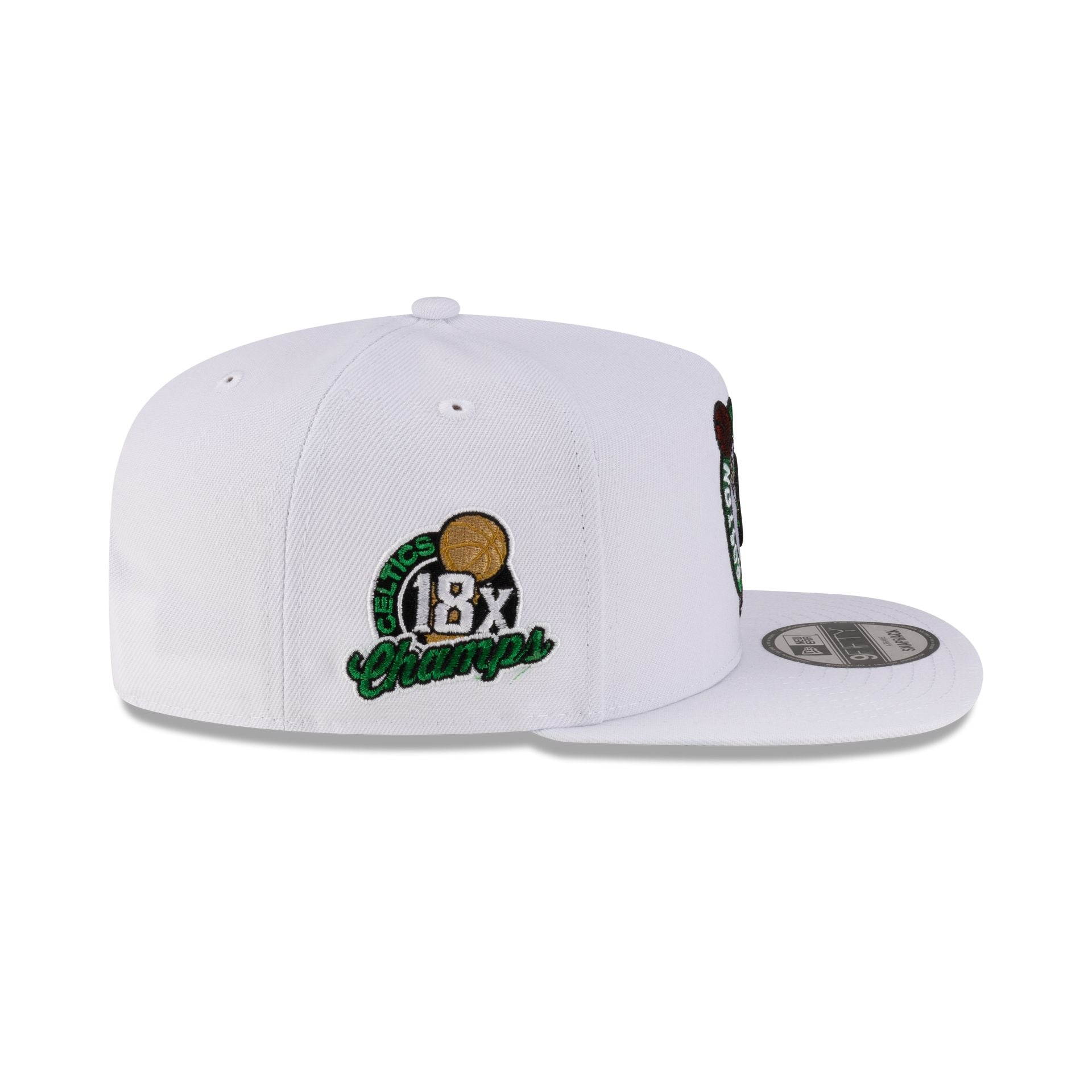 Boston Celtics Champions 9FIFTY A-Frame Snapback Hat - Image 4