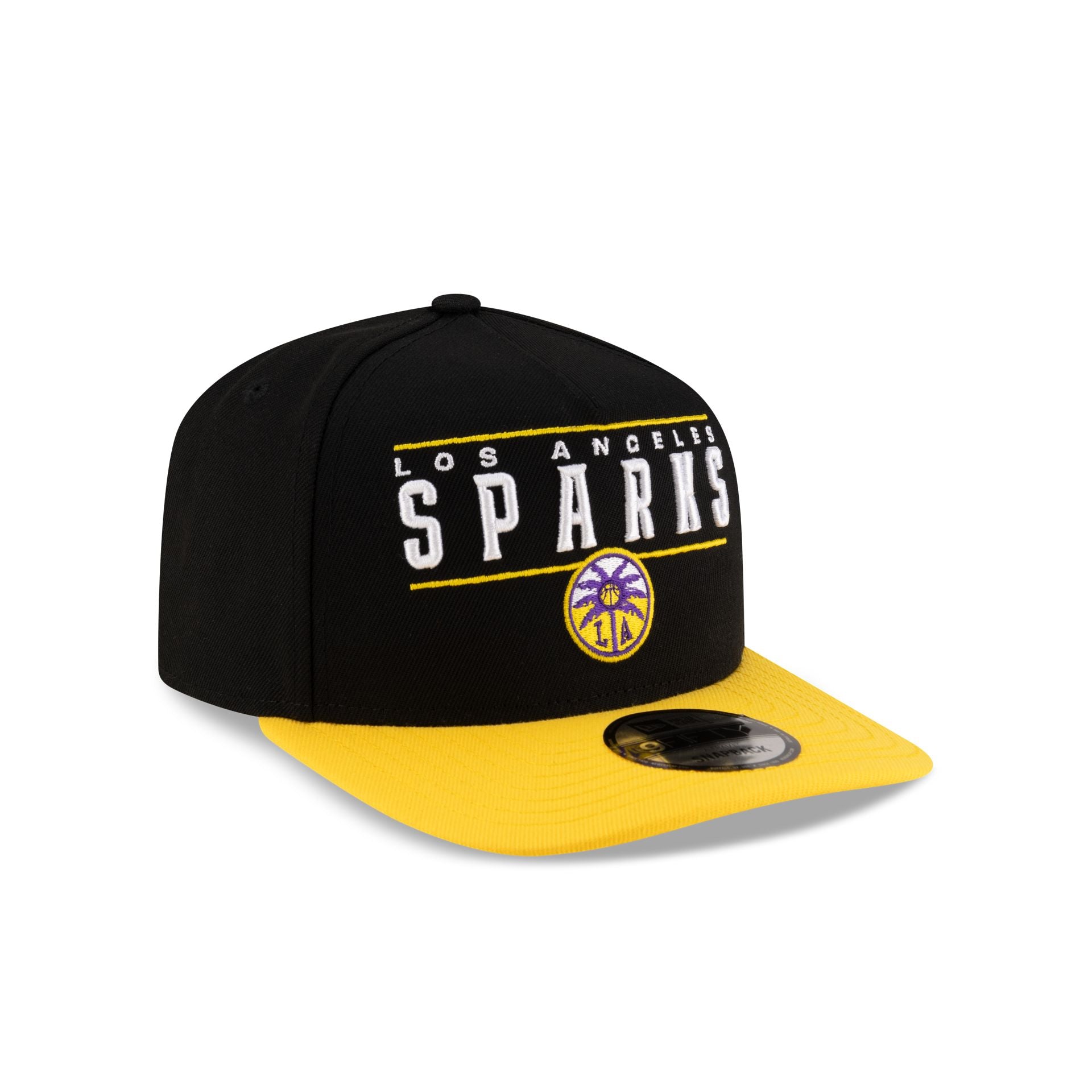 Los Angeles Sparks 2025 Draft 9FIFTY A-Frame Snapback Hat - Image 3
