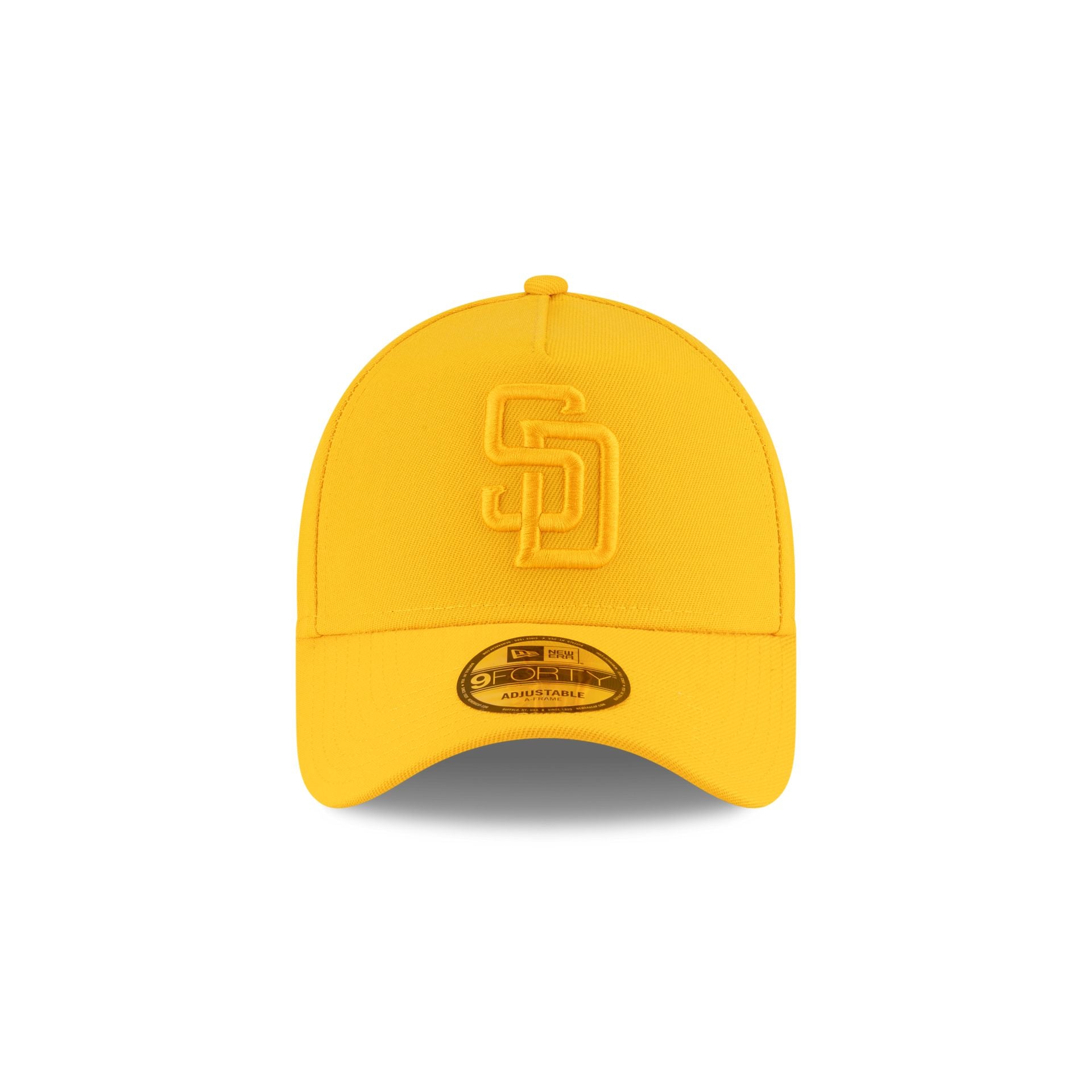 San Diego Padres Gold 9FORTY A-Frame Snapback Hat - Image 2