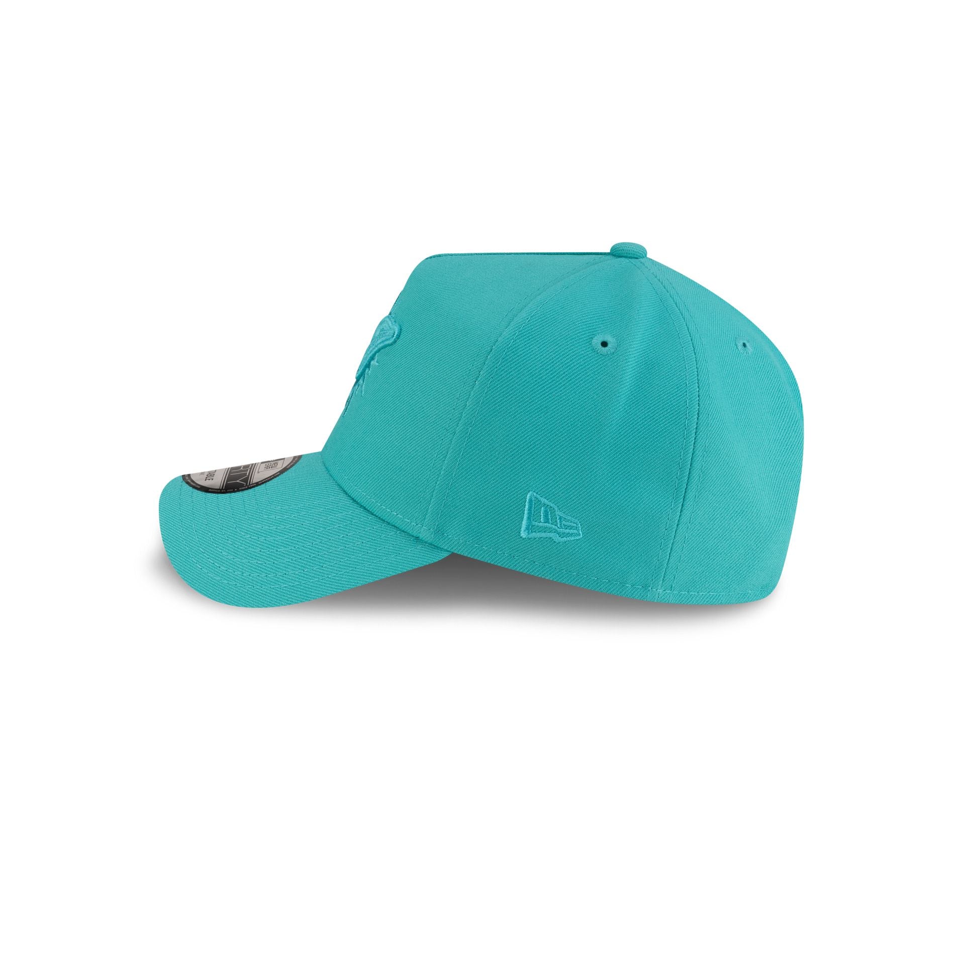 Miami Dolphins Teal 9FORTY A-Frame Snapback Hat - Image 4