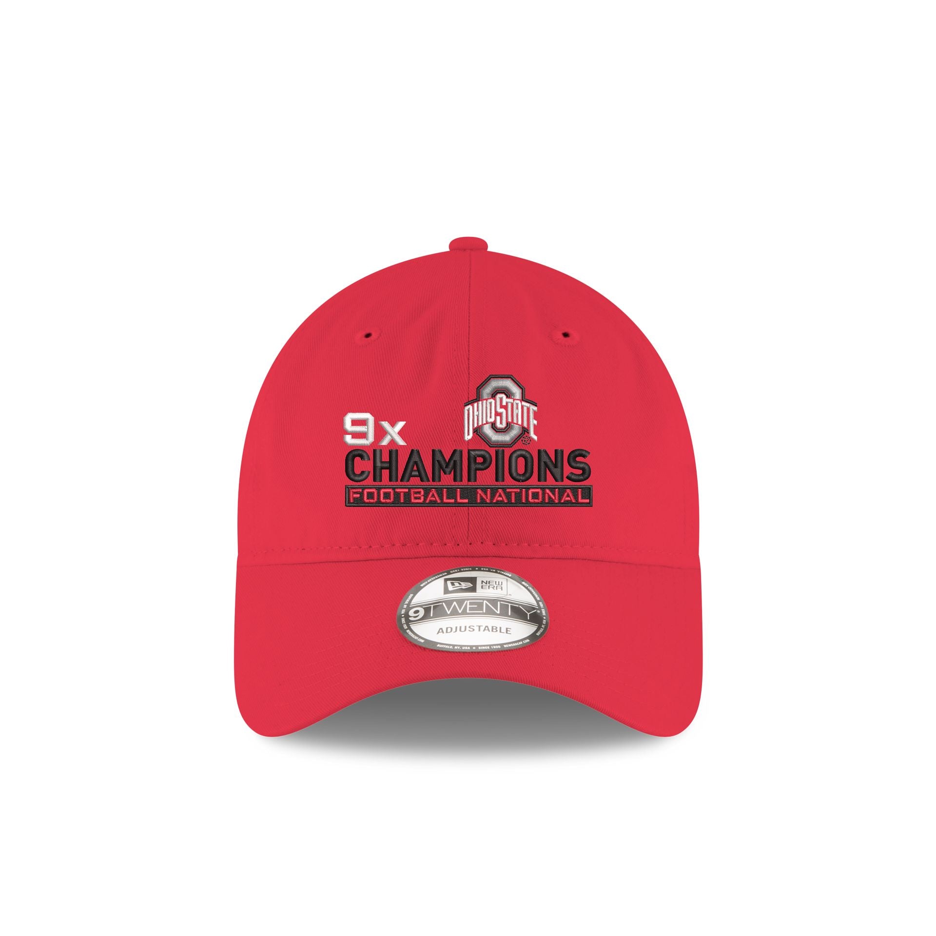 Ohio State Buckeyes 2024 Football National Champion 9x 9TWENTY Adjustable Hat - Image 2