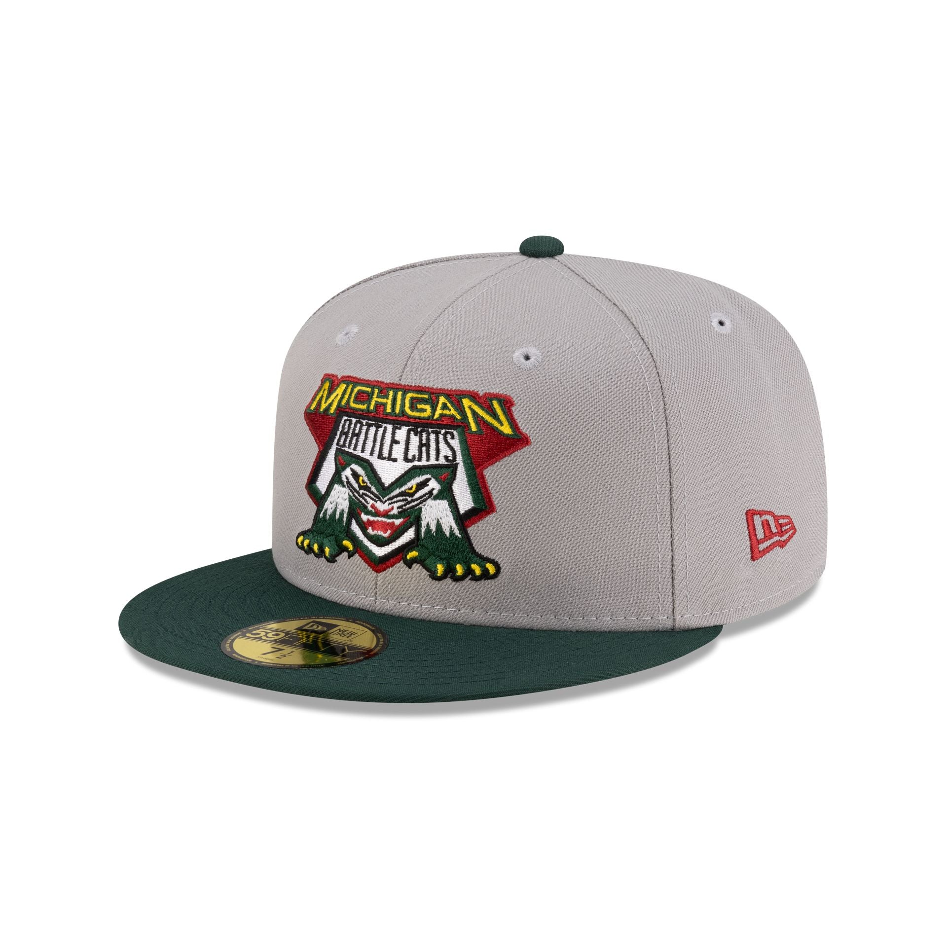Just Caps Hometown Michigan Battle Cats 59FIFTY Fitted Hat