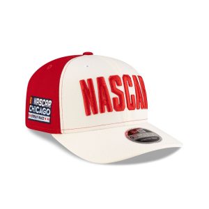 NASCAR Chicago Street Race Chrome Red 9SEVENTY Stretch-Snap Hat