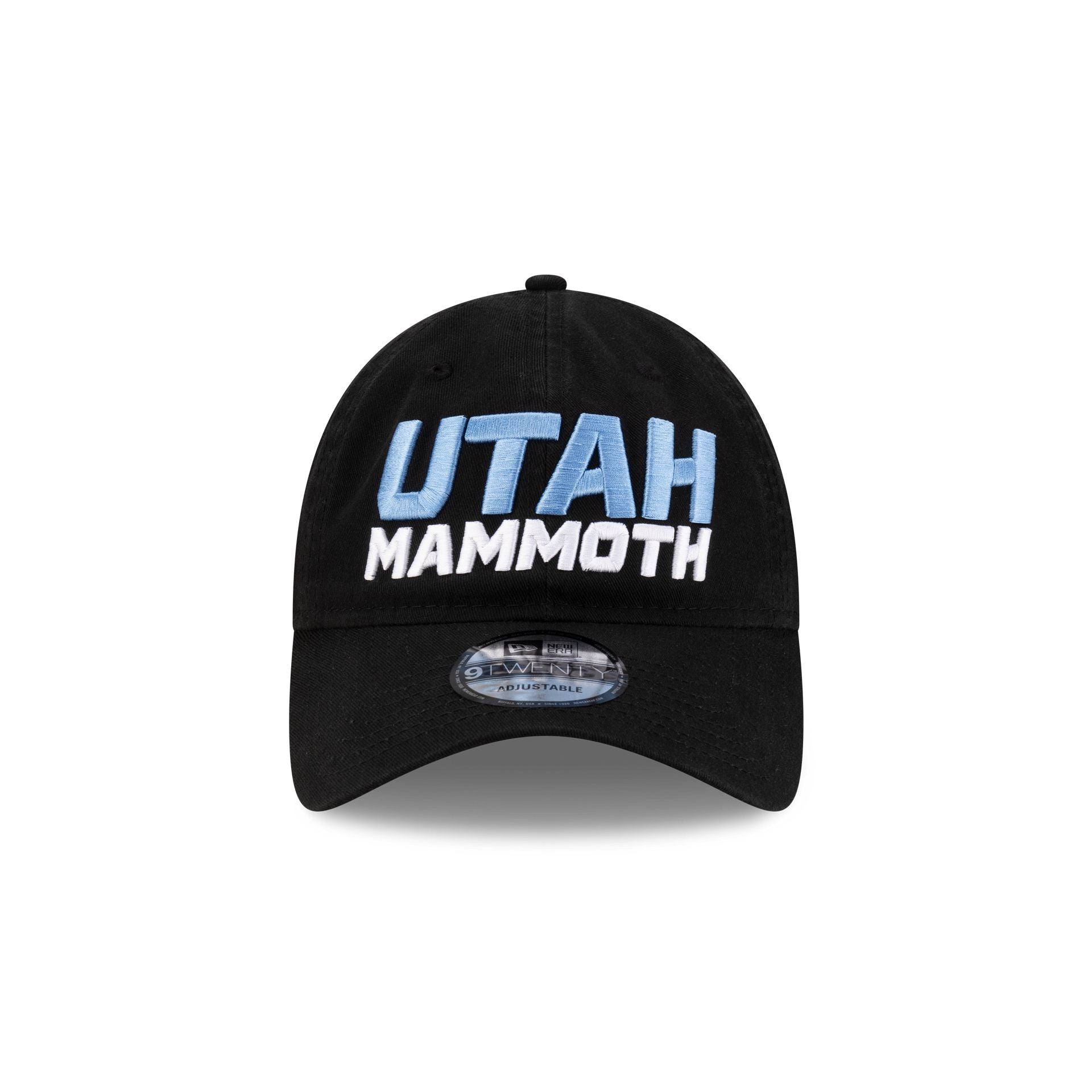 Utah Mammoth Black Stack 9TWENTY Adjustable Hat - Image 2