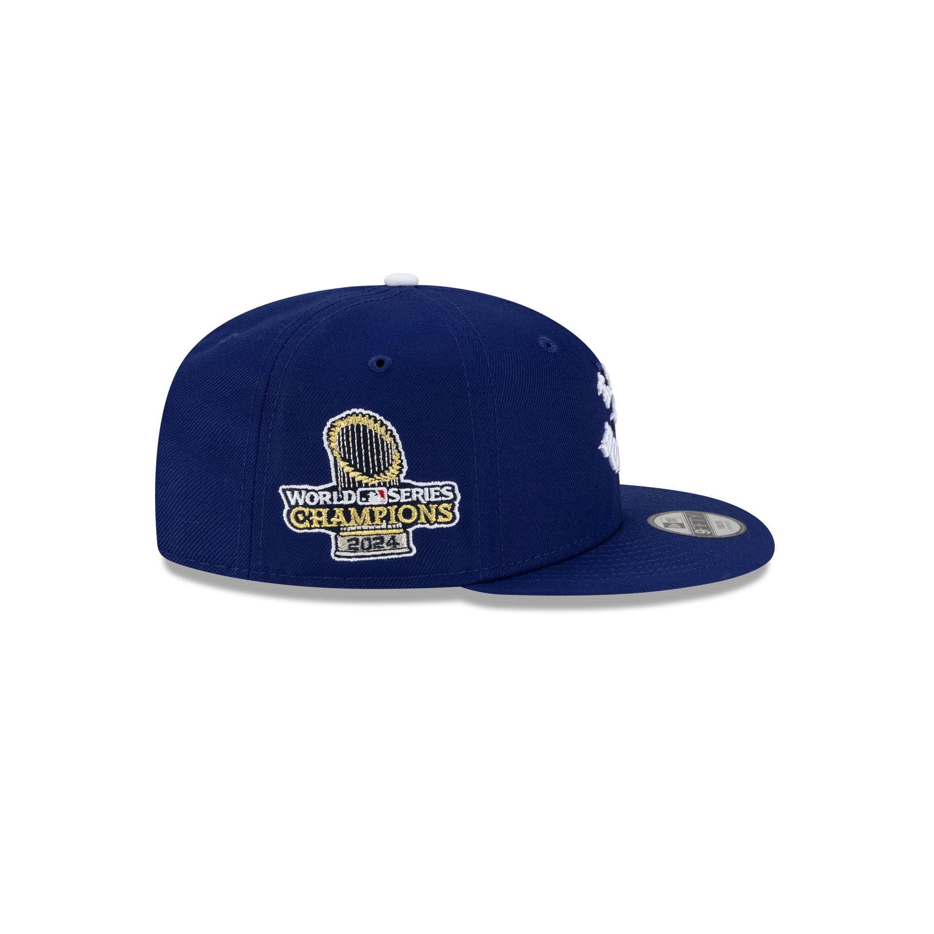 Born x Raised x Los Angeles Dodgers Let's Go World Series Kids 9FIFTY Snapback Hat - Image 4