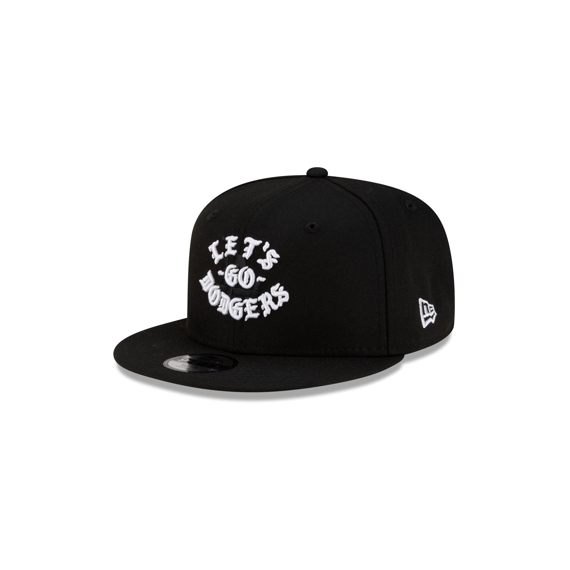 Born x Raised x Los Angeles Dodgers Let's Go World Series Kids Black 9FIFTY Snapback Hat - Image 3