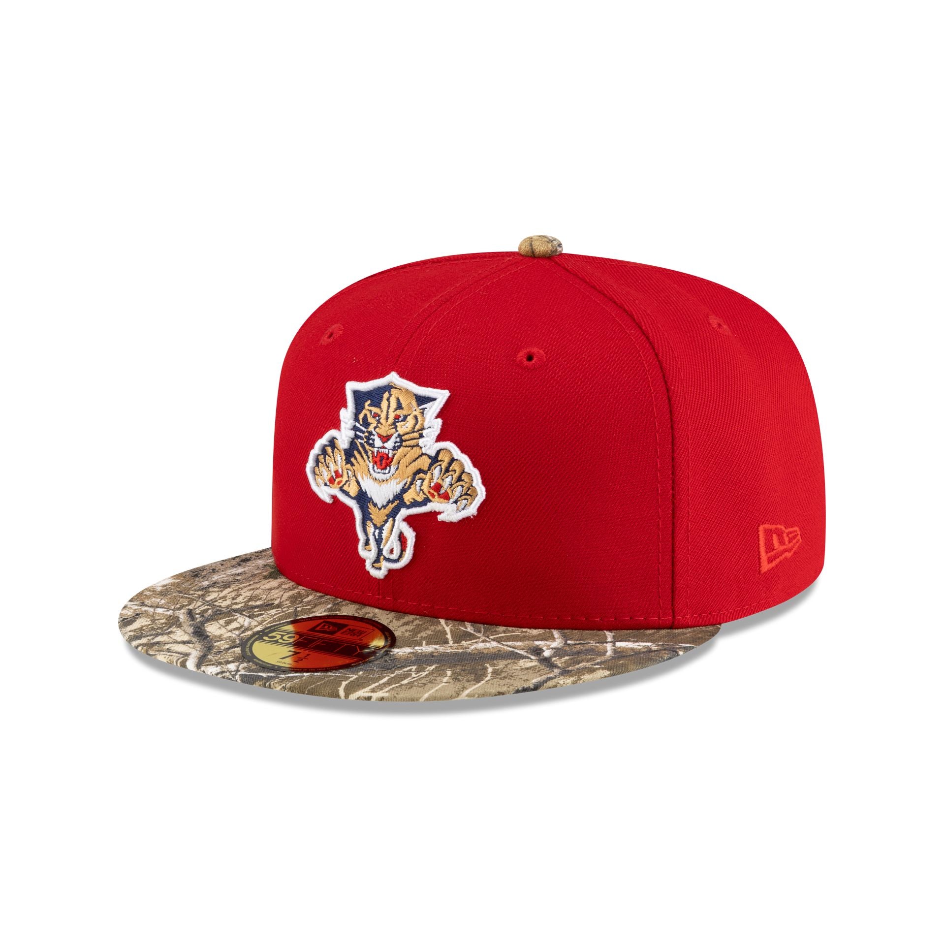 Florida Panthers Realtree Visor 59FIFTY Fitted Hat - Image 3