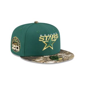 Dallas Stars Realtree Visor 59FIFTY Fitted Hat
