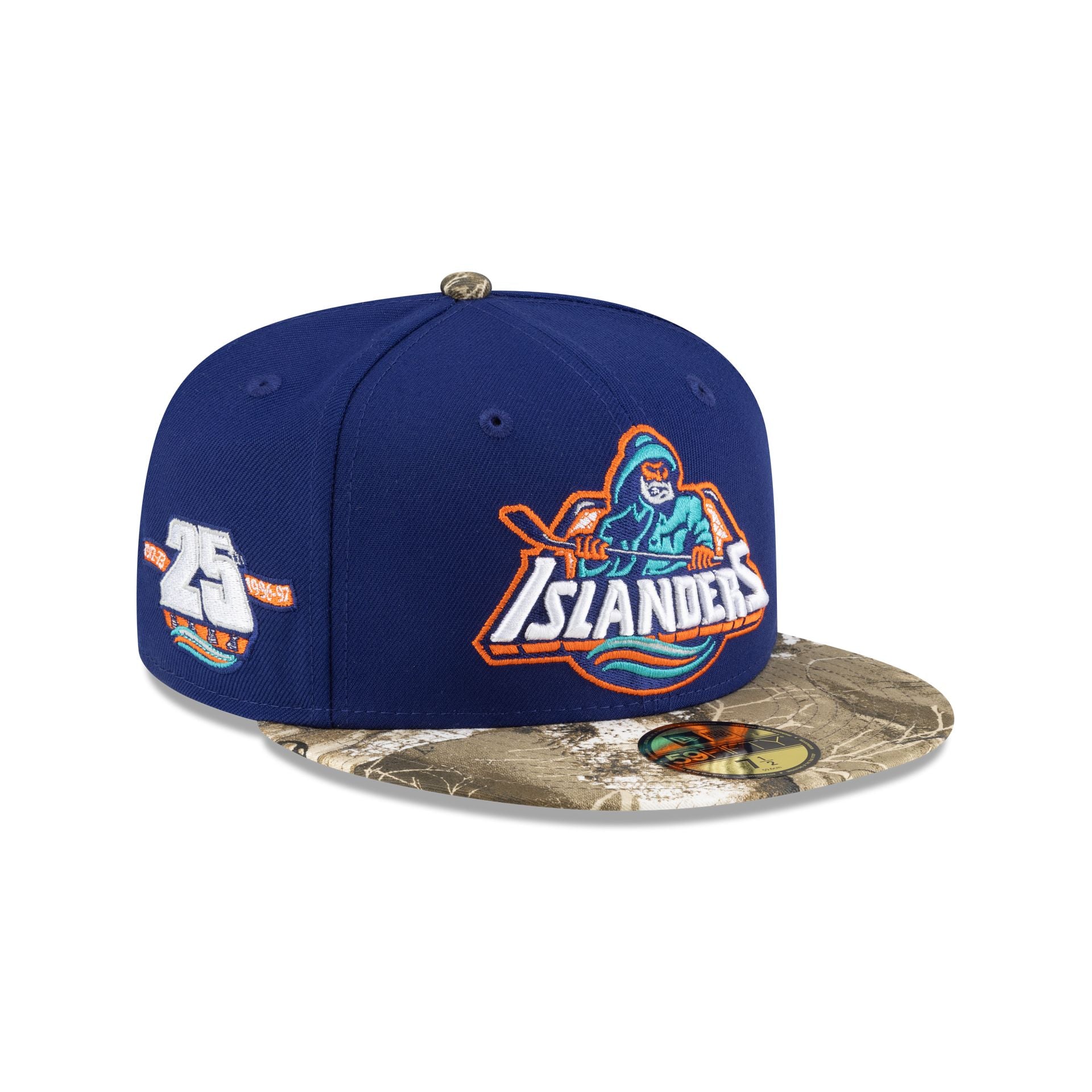 New York Islanders Realtree Visor 59FIFTY Fitted Hat