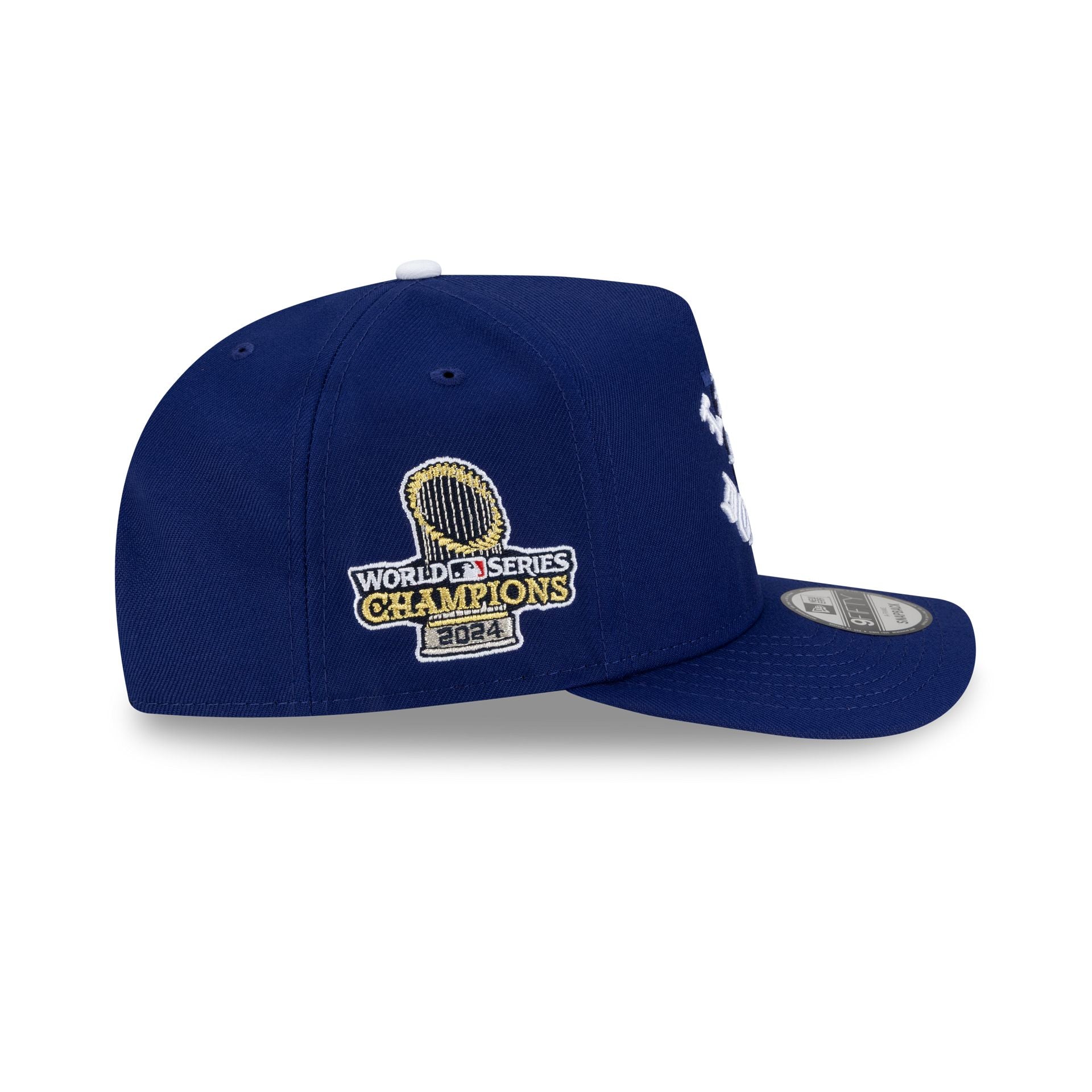 Born x Raised x Los Angeles Dodgers Let's Go World Series 9FIFTY A-Frame Snapback Hat - Image 4