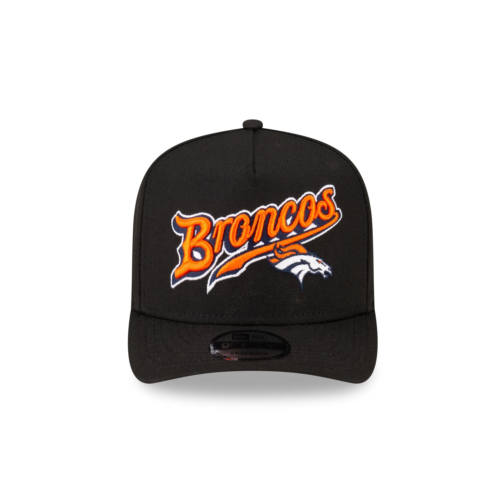 Born x Raised x Denver Broncos Script Black 9FIFTY A-Frame Snapback Hat - Image 2