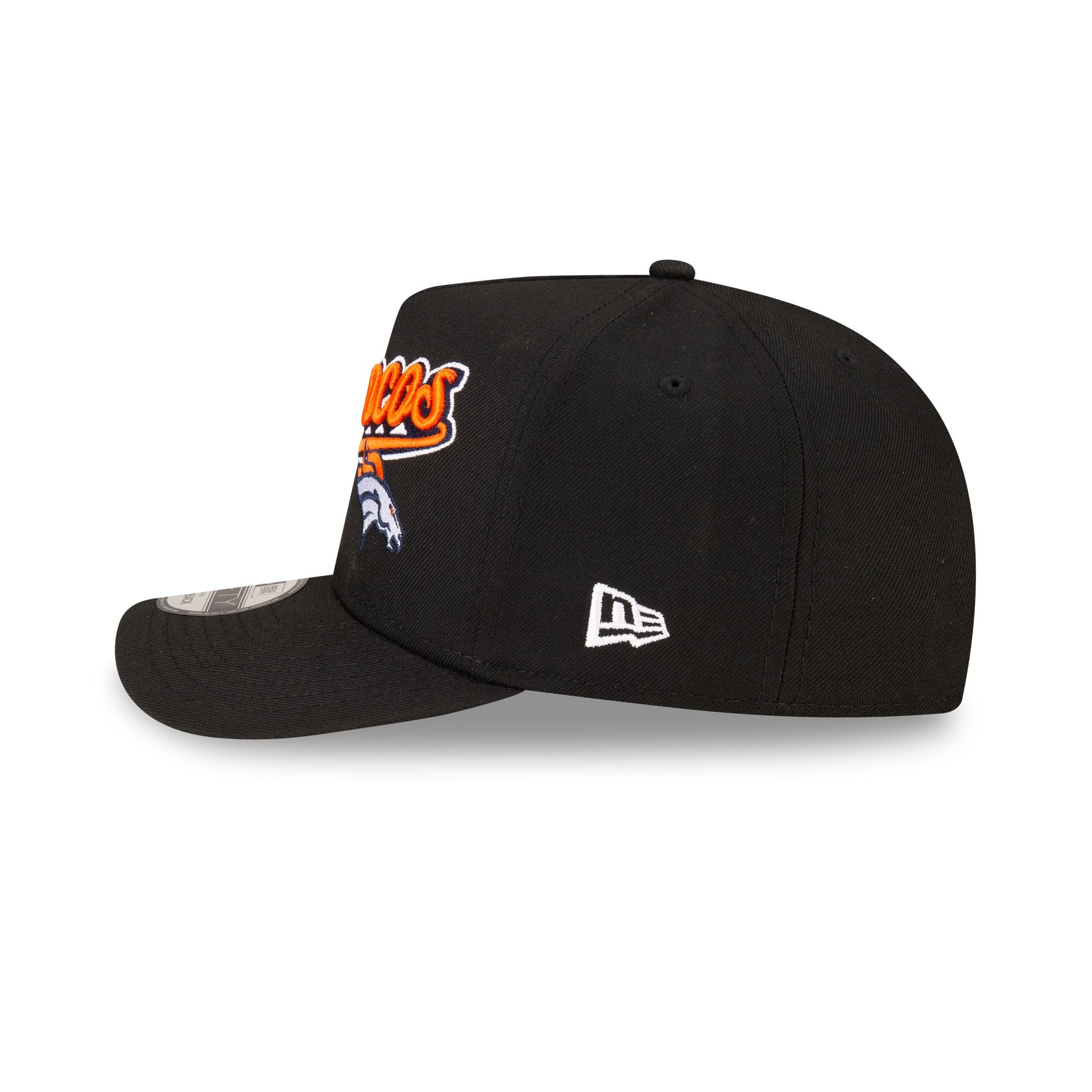 Born x Raised x Denver Broncos Script Black 9FIFTY A-Frame Snapback Hat - Image 4