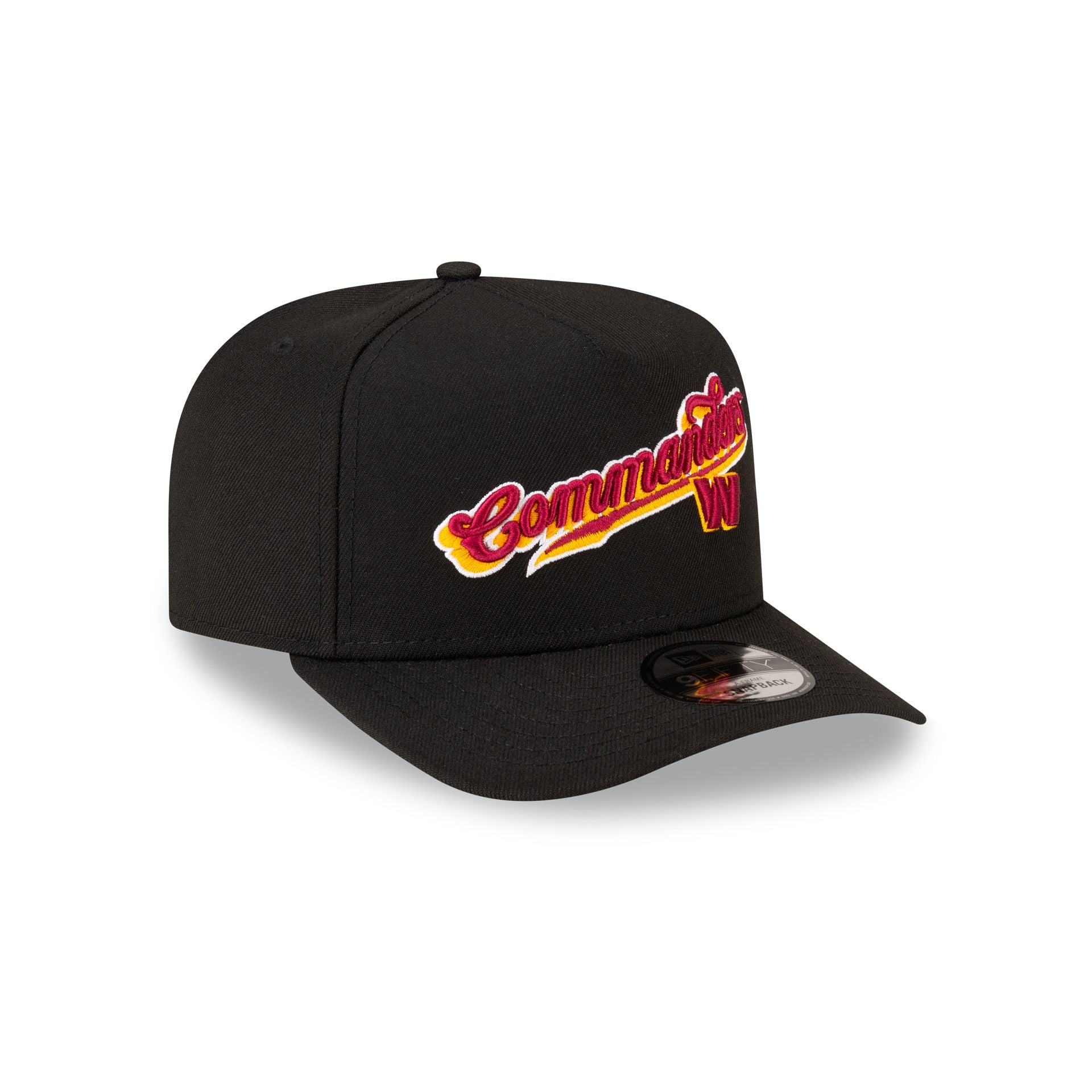 Born x Raised x Washington Commanders Script Black 9FIFTY A-Frame Snapback Hat - Image 3