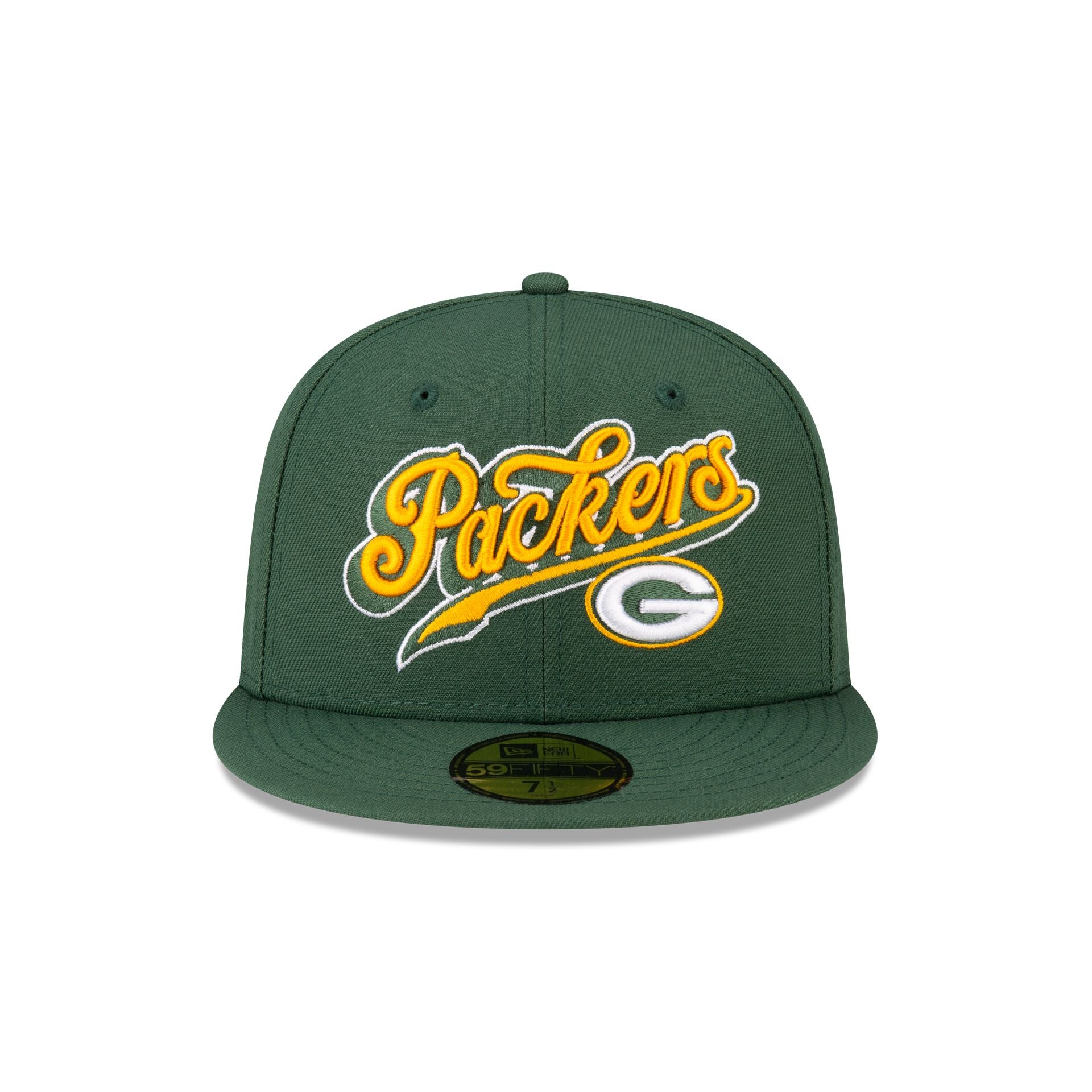 Born x Raised x Green Bay Packers Script 59FIFTY Fitted Hat - Image 2