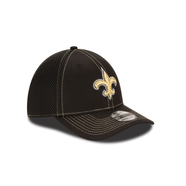 New Orleans Saints Neo 39THIRTY Stretch Fit Hat - Image 3