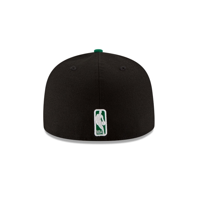Boston Celtics 2Tone Black 59FIFTY Fitted Hat - Image 4