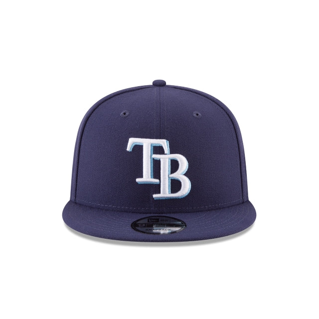 Tampa Bay Rays Team Color Basic 9FIFTY Snapback Hat - Image 2