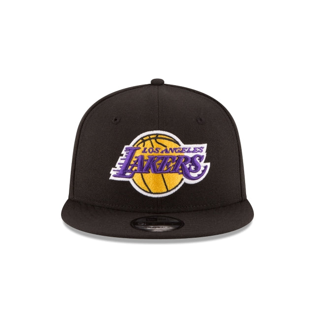 Los Angeles Lakers Black 9FIFTY Snapback Hat - Image 2