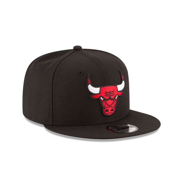 Chicago Bulls Black 9FIFTY Snapback Hat - Image 3