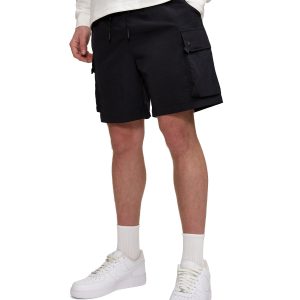 New Era Cap Black Outdoor Shorts