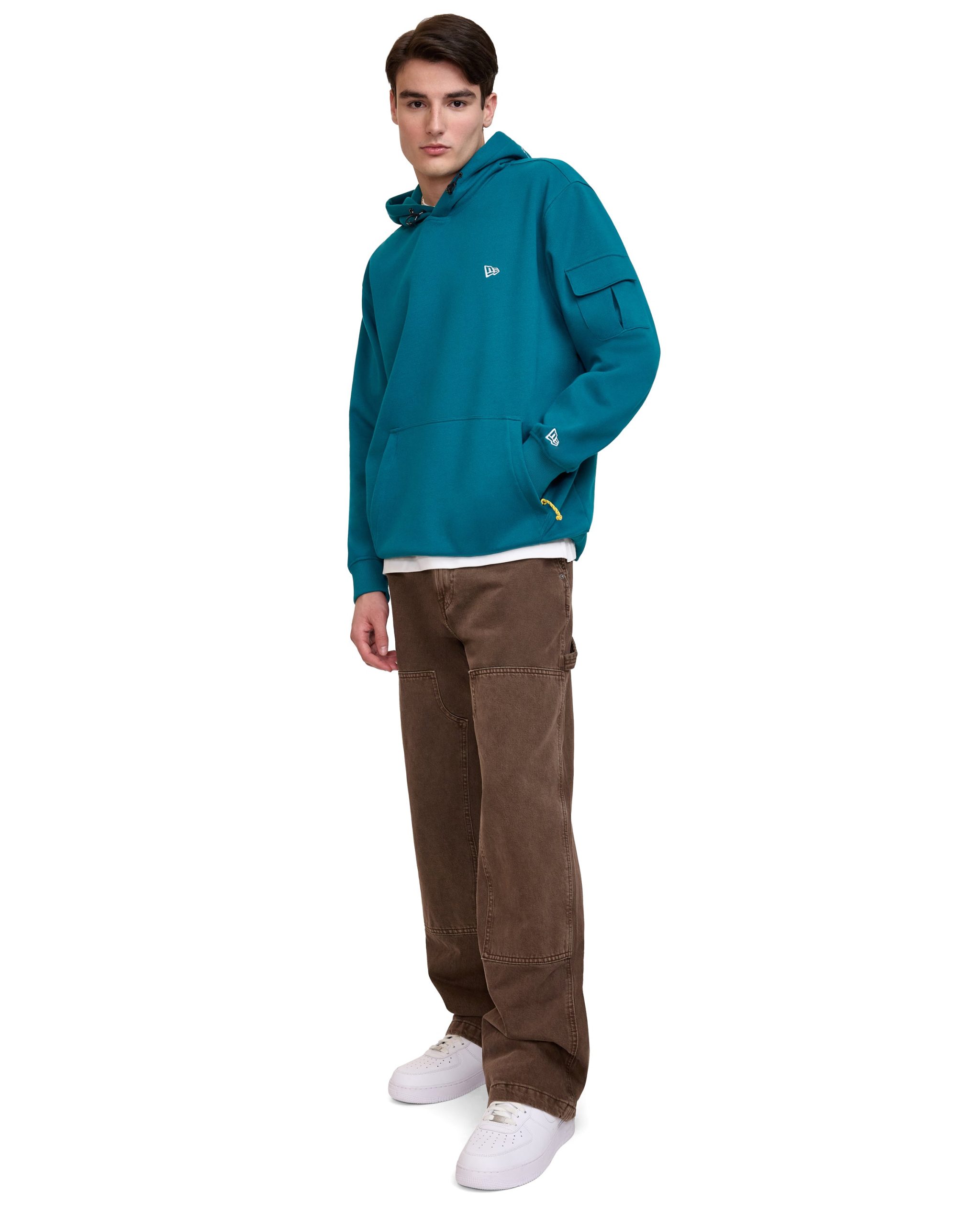 New Era Cap Blue Outdoor Hoodie - Image 5